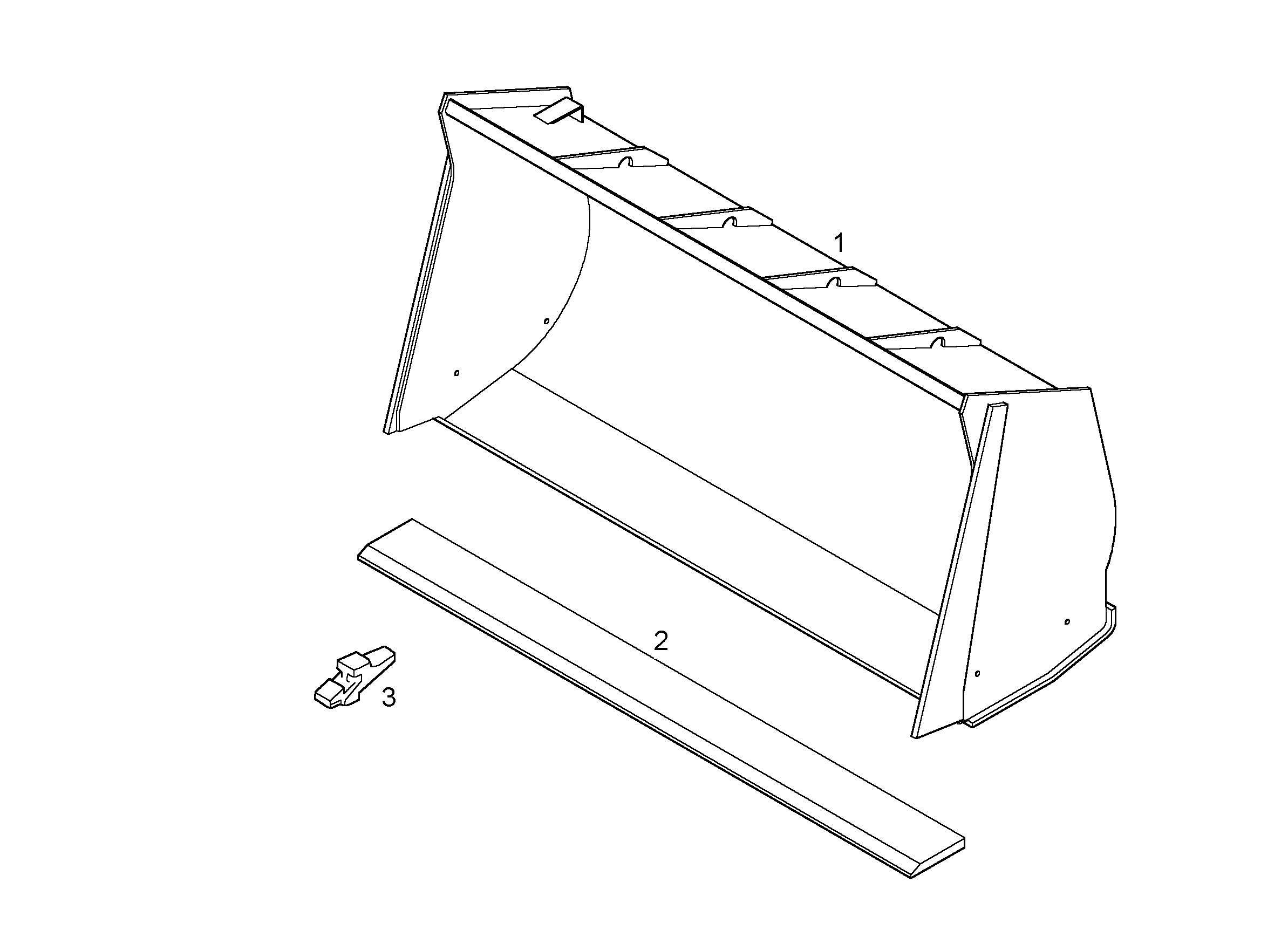 КОВШ 9778108 LIEBHERR