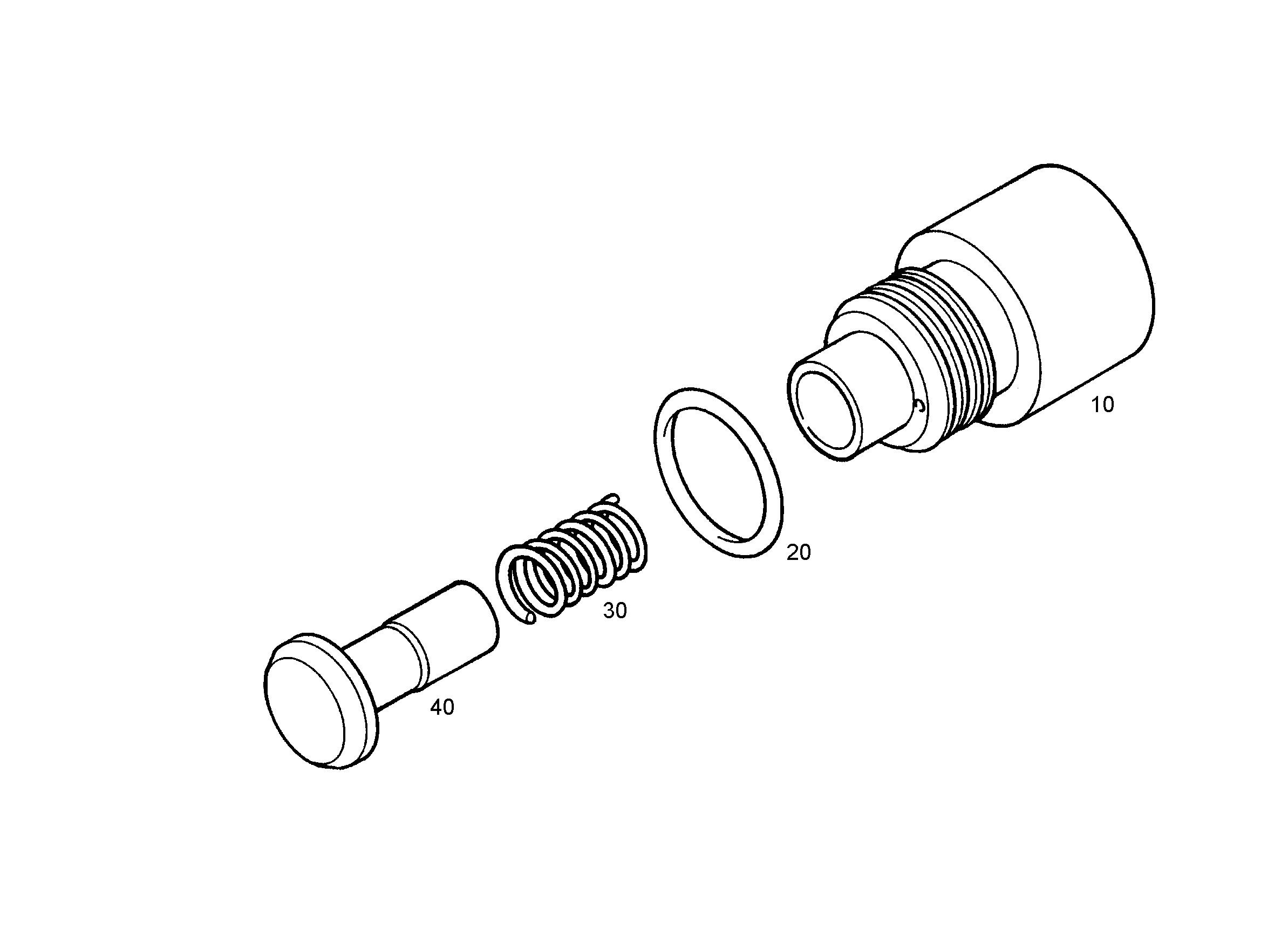 Прижимная пружина 0,8X6,8X28,5 7015994 LIEBHERR