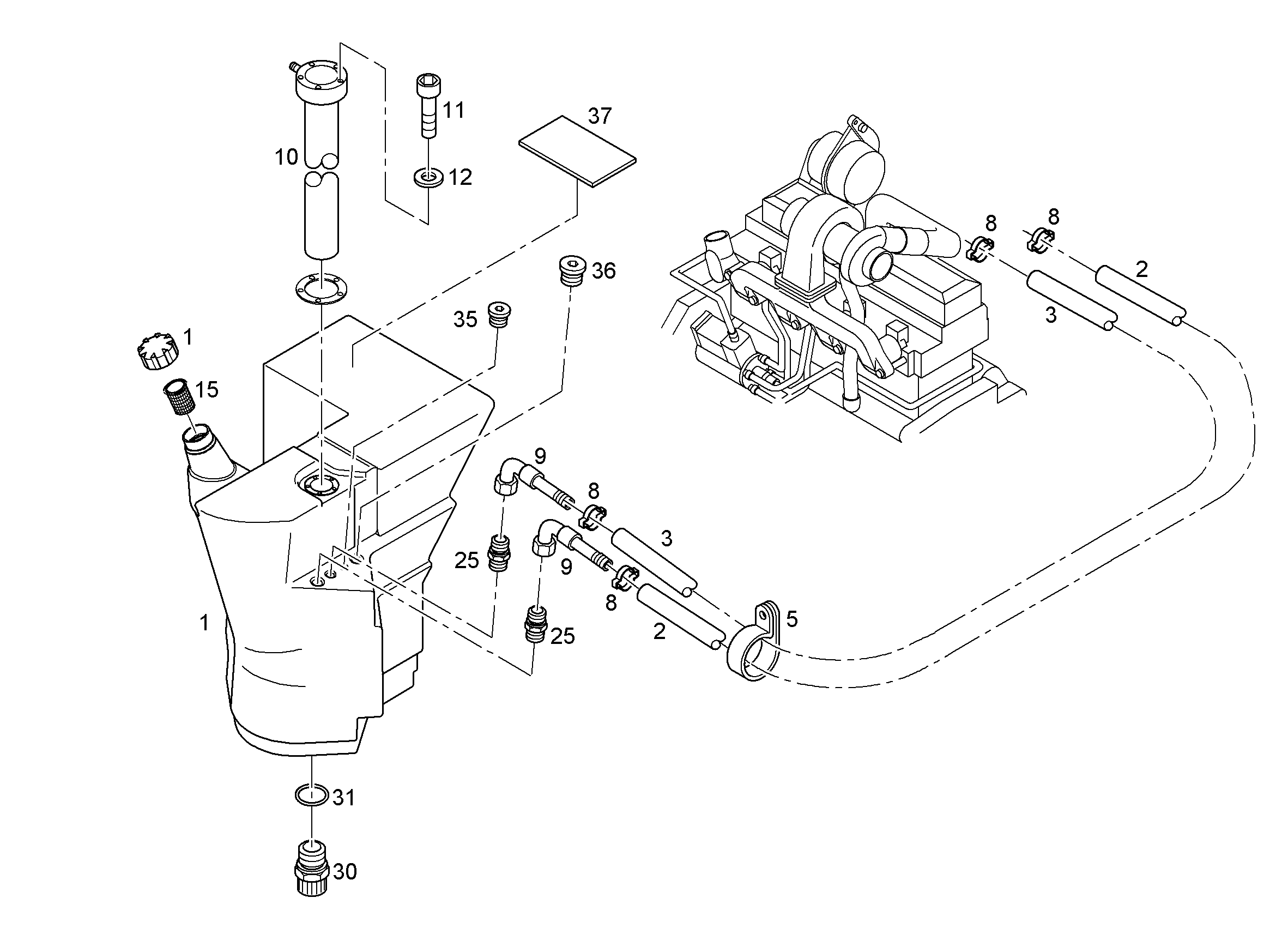 НИППЕЛЬ 7623825 LIEBHERR