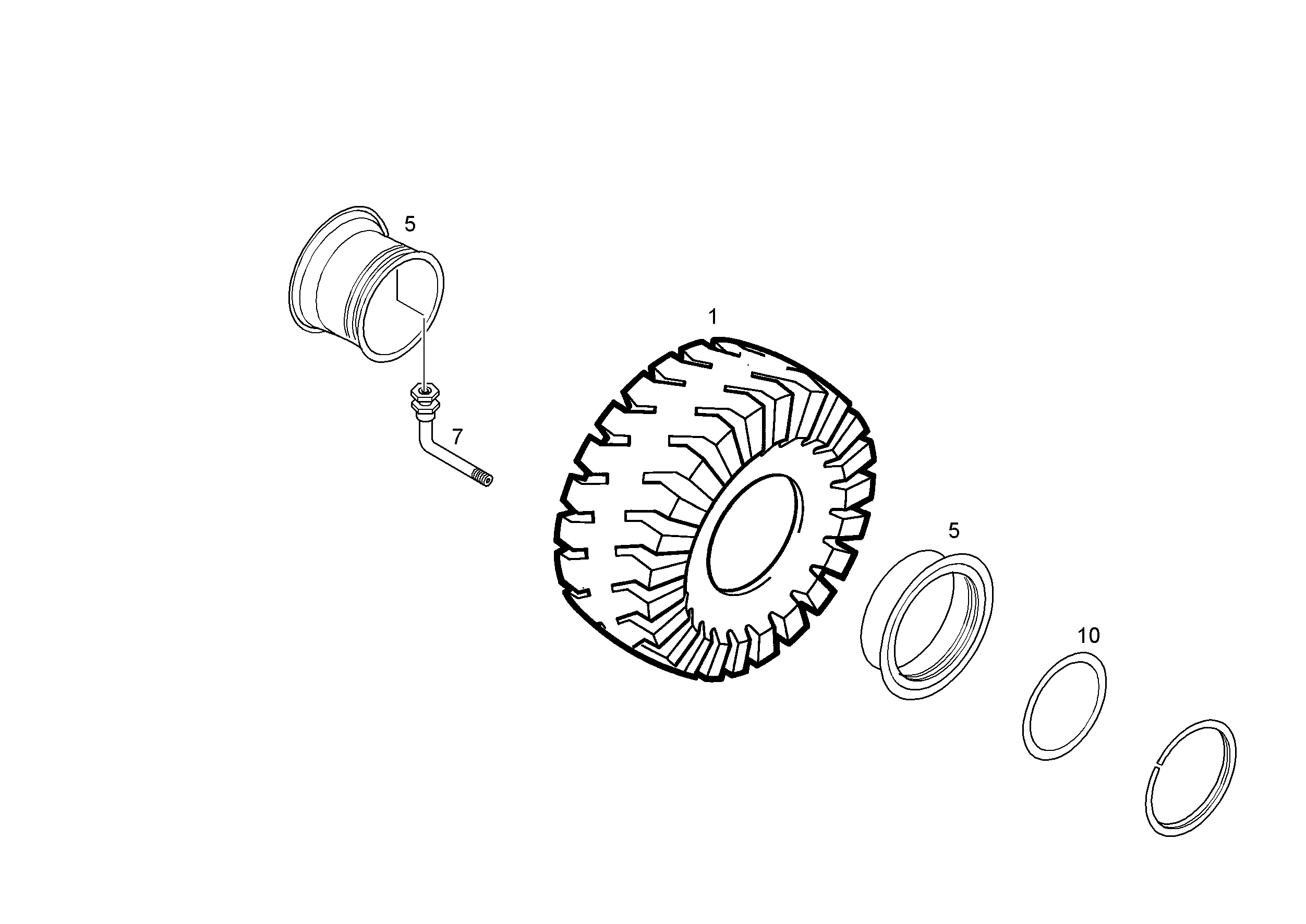 ШИНА MICHELIN 17.5 R 25 5005804 LIEBHERR