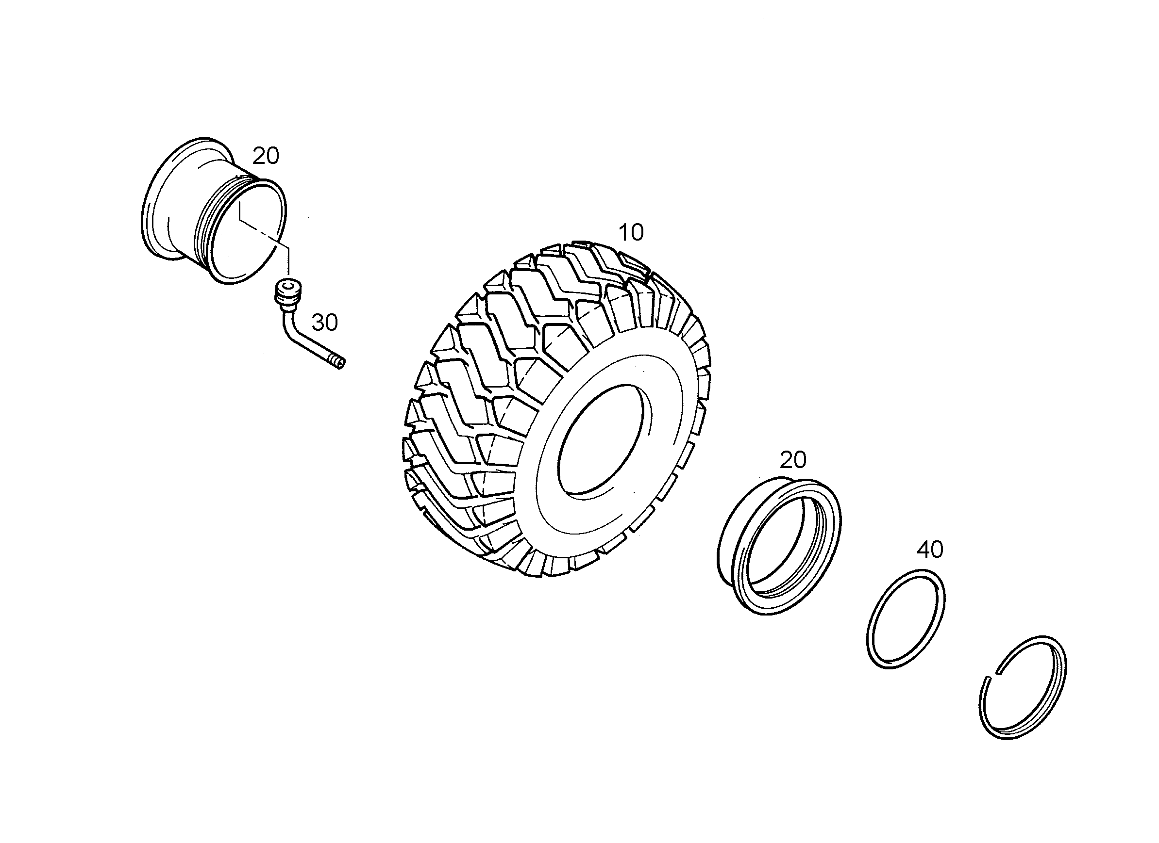ШИНА MICHELIN 20,5/80 R 25 5715381 LIEBHERR