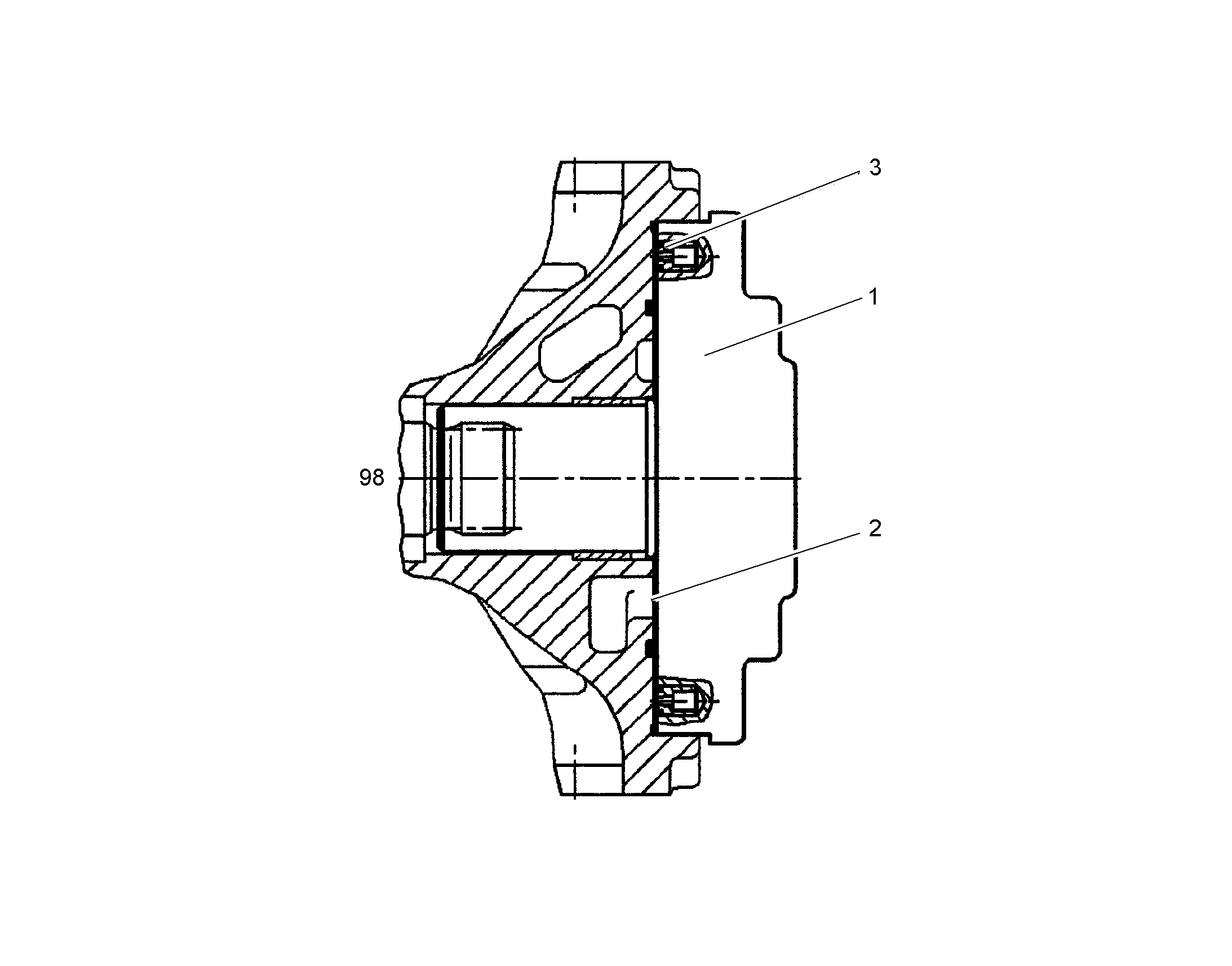 ПРОБКА УДЕРЖИВАЮЩАЯ 11009211 LIEBHERR