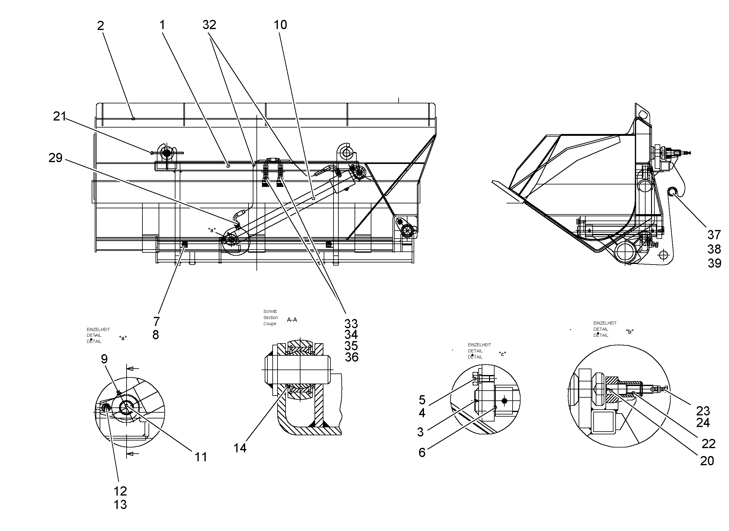 КОВШ 9609522 LIEBHERR