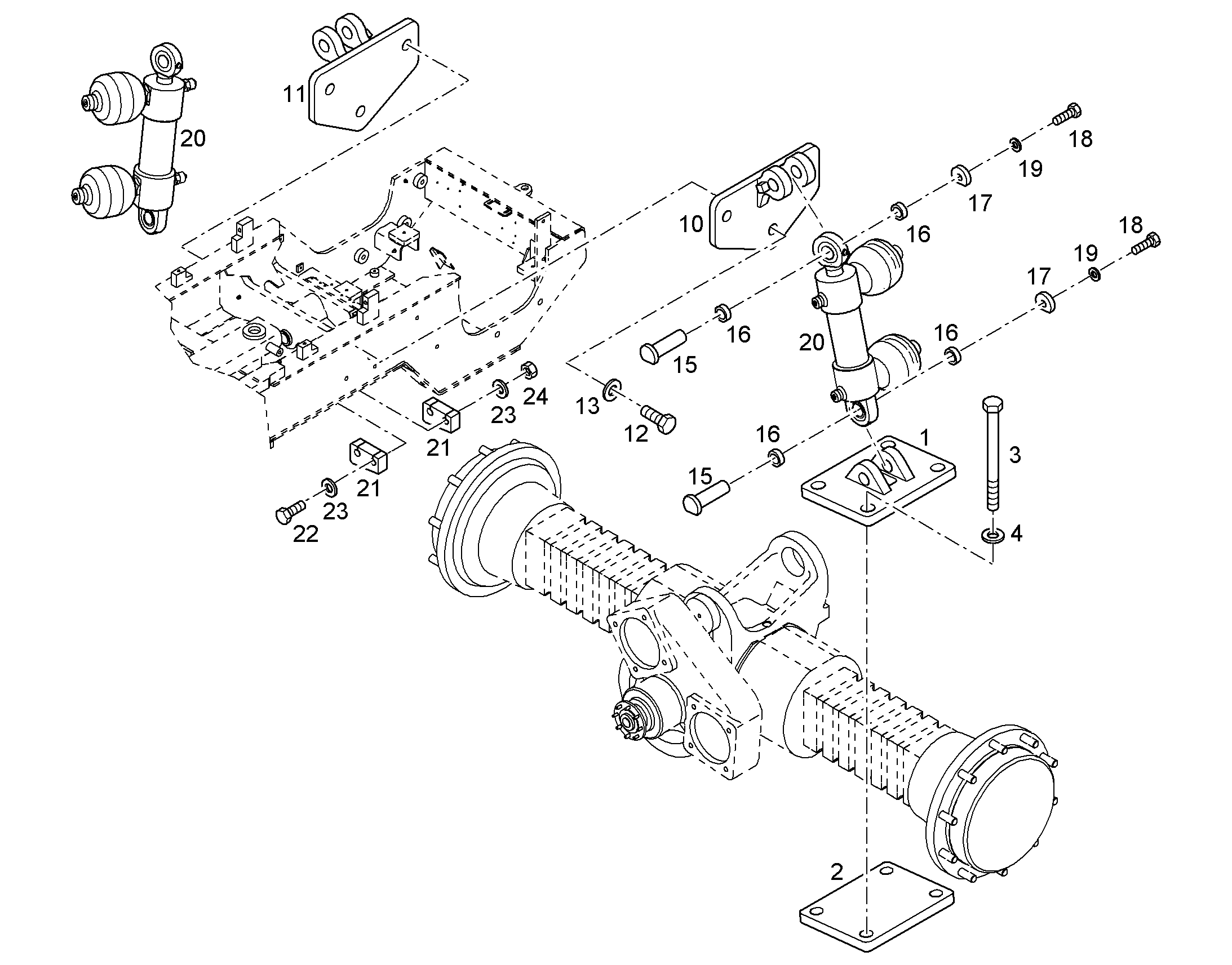 ОГРАНИЧИТЕЛЬ ХОДА 9841970 LIEBHERR