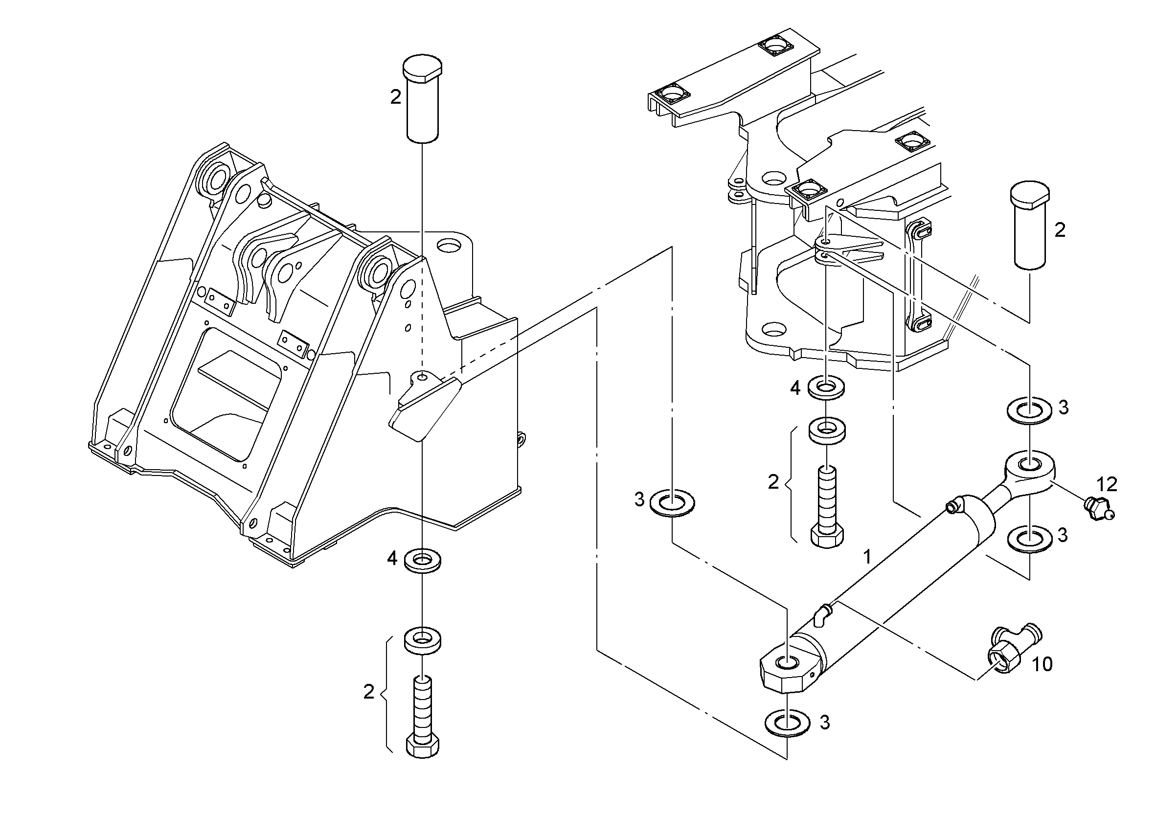 КОМПЛ.ПЕРЕОБОРУДОВАН. ЦИЛИНДРА 93027970 LIEBHERR