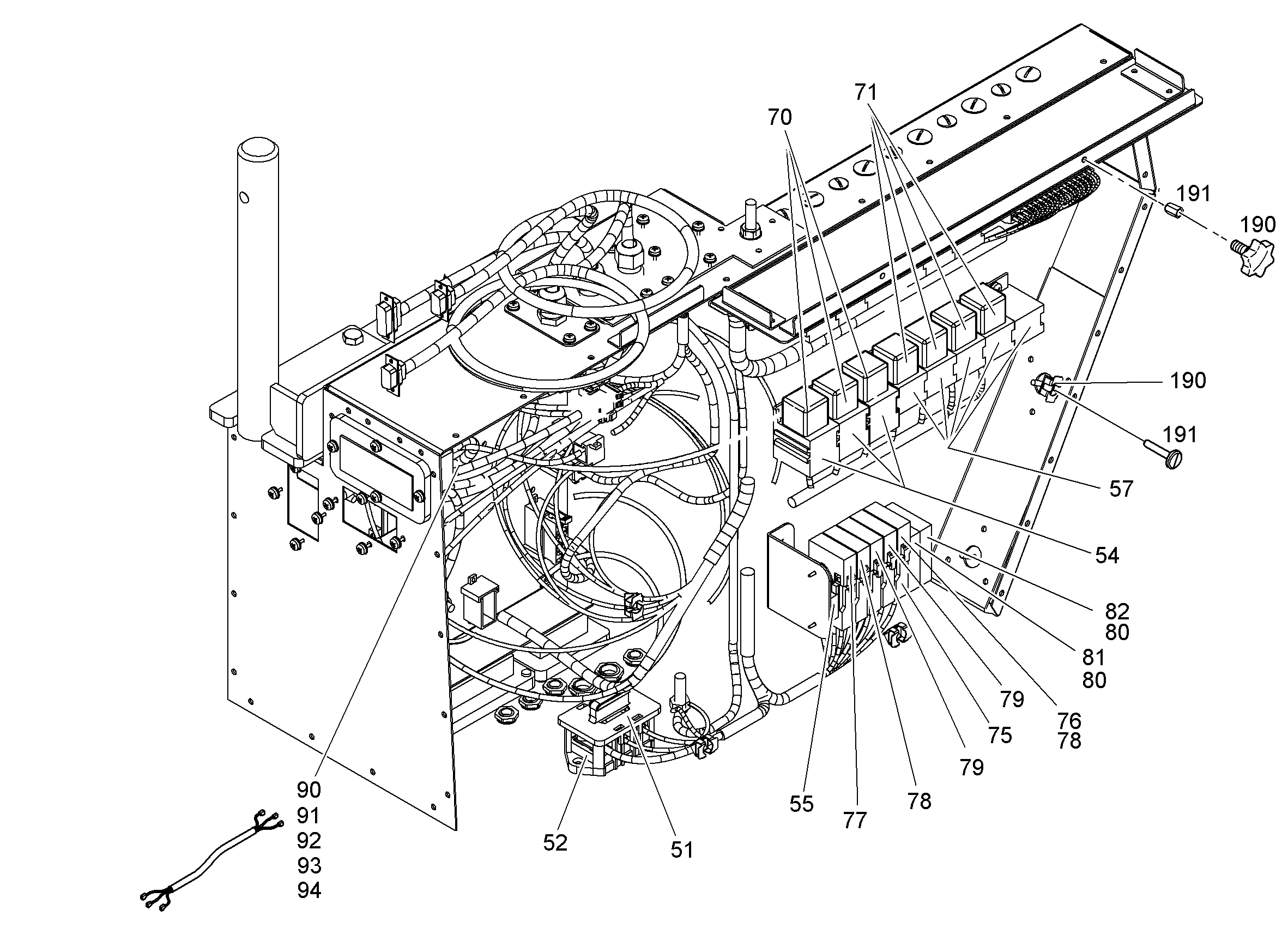 ДЕРЖАТЕЛЬ ПРЕДОХРАНИТЕЛЯ 2-POL 10009008 LIEBHERR