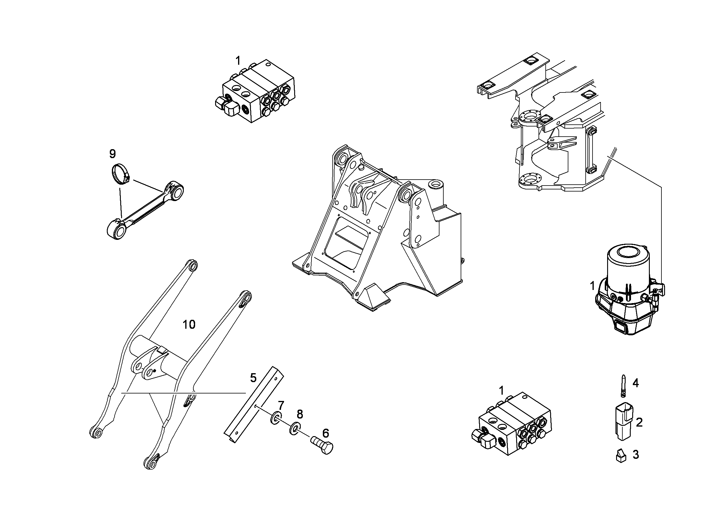 СИСТЕМА СМАЗКИ 5716841 LIEBHERR