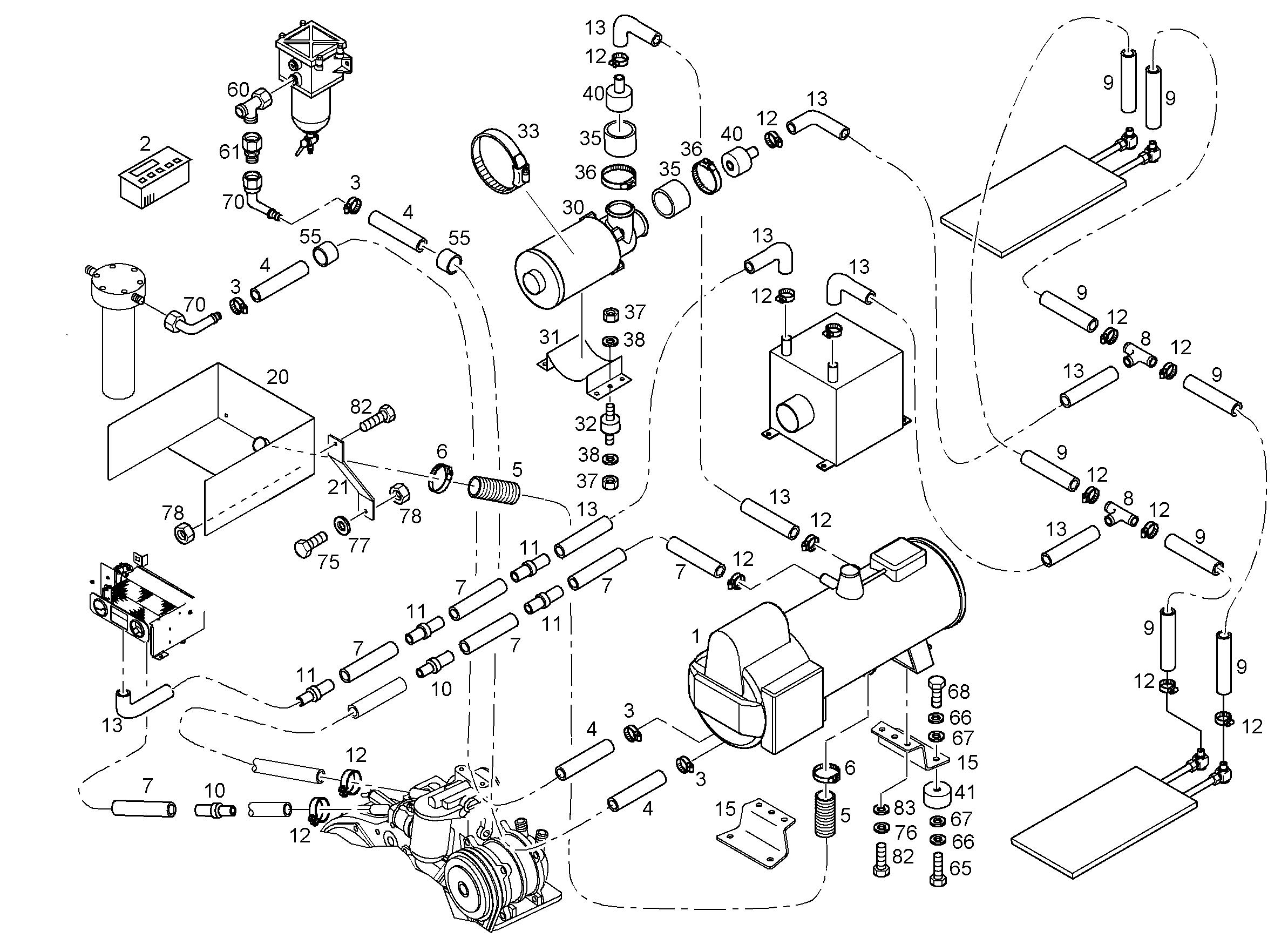 ТРУБКА СОЕДИНИТЕЛЬНАЯ 10011684 LIEBHERR