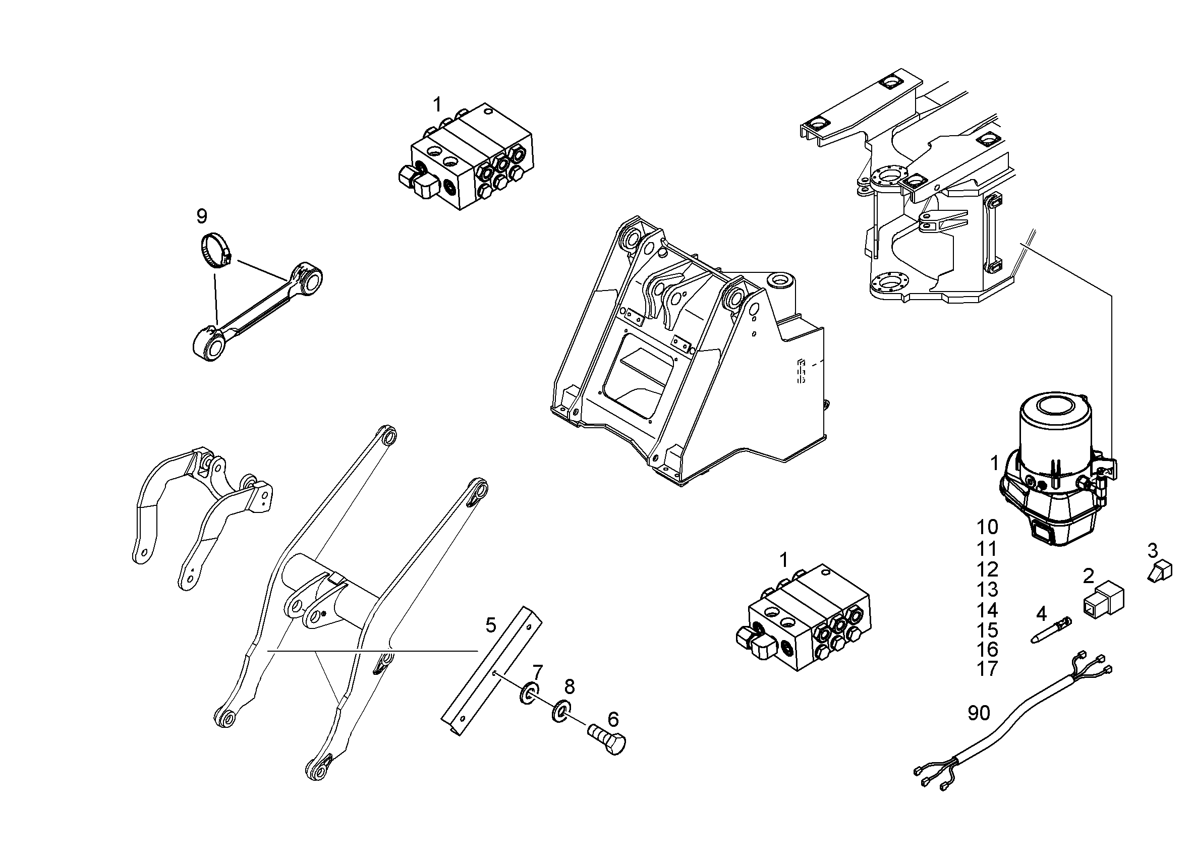 СИСТЕМА СМАЗКИ 10014645 LIEBHERR