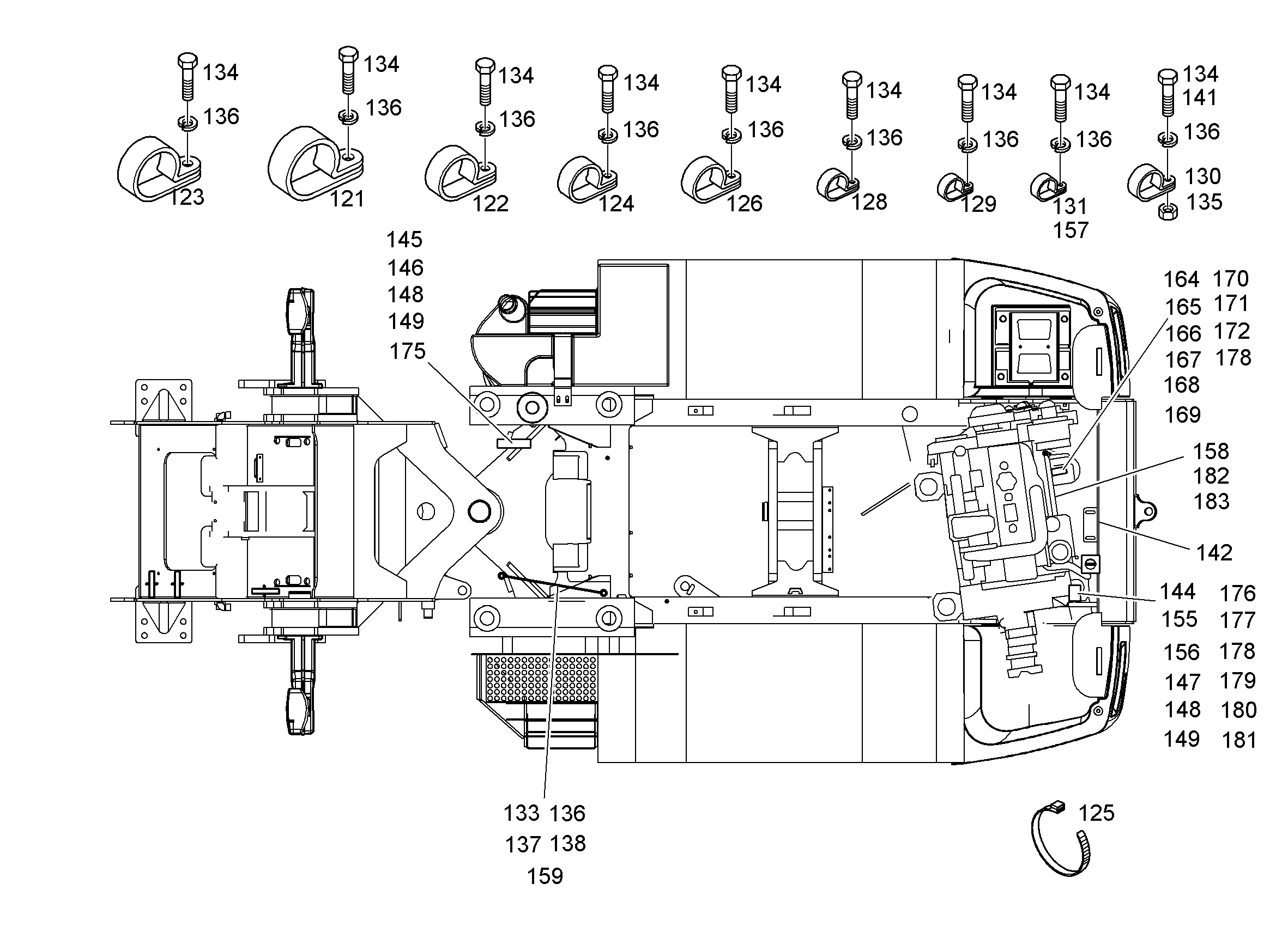 ВИНТ С ПЛОСКОЙ ГОЛОВКОЙ ISO 7045 M3X10 4.8 H 480H 12219257 LIEBHERR