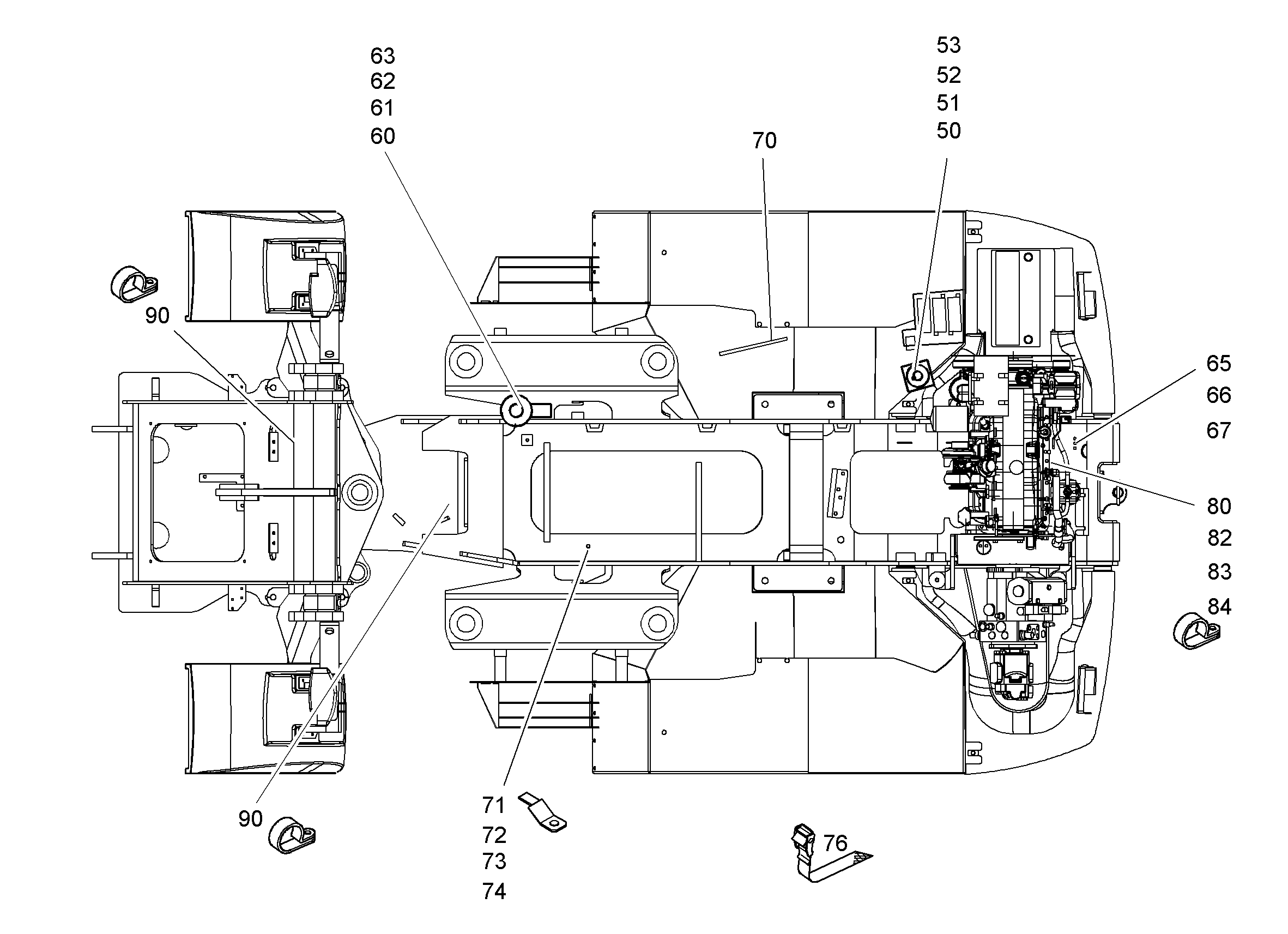 ДЕРЖАТЕЛЬ 10032451 LIEBHERR