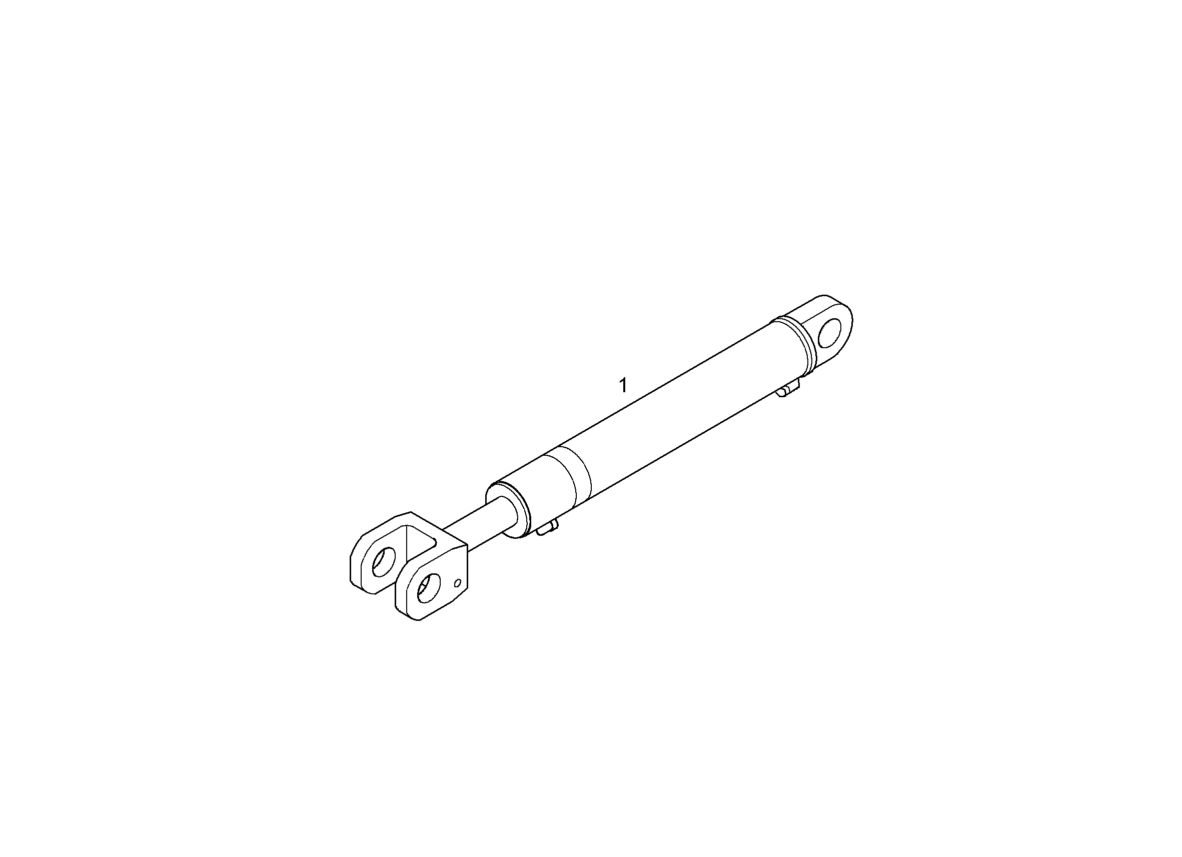 ЦИЛИНДР ПОДЪЕМНЫЙ 10007592 LIEBHERR
