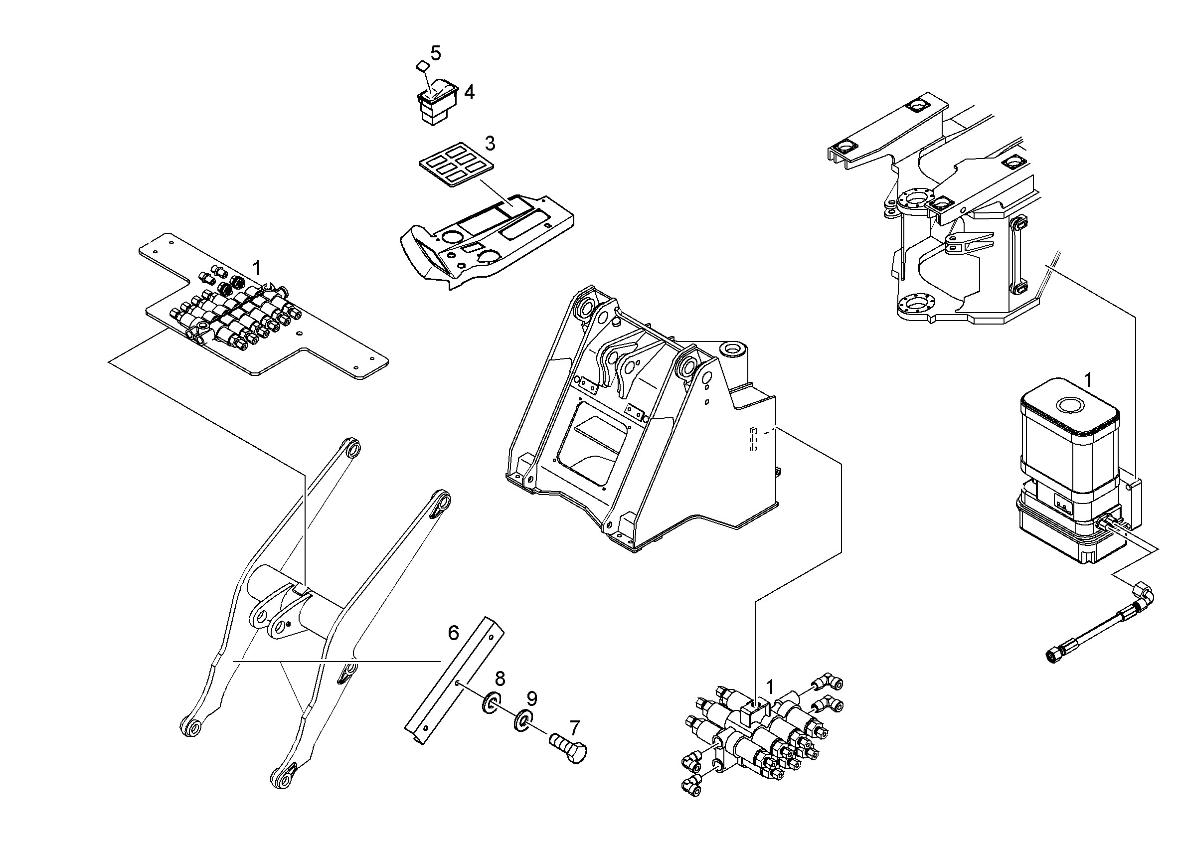 СИСТЕМА СМАЗКИ 5716899 LIEBHERR