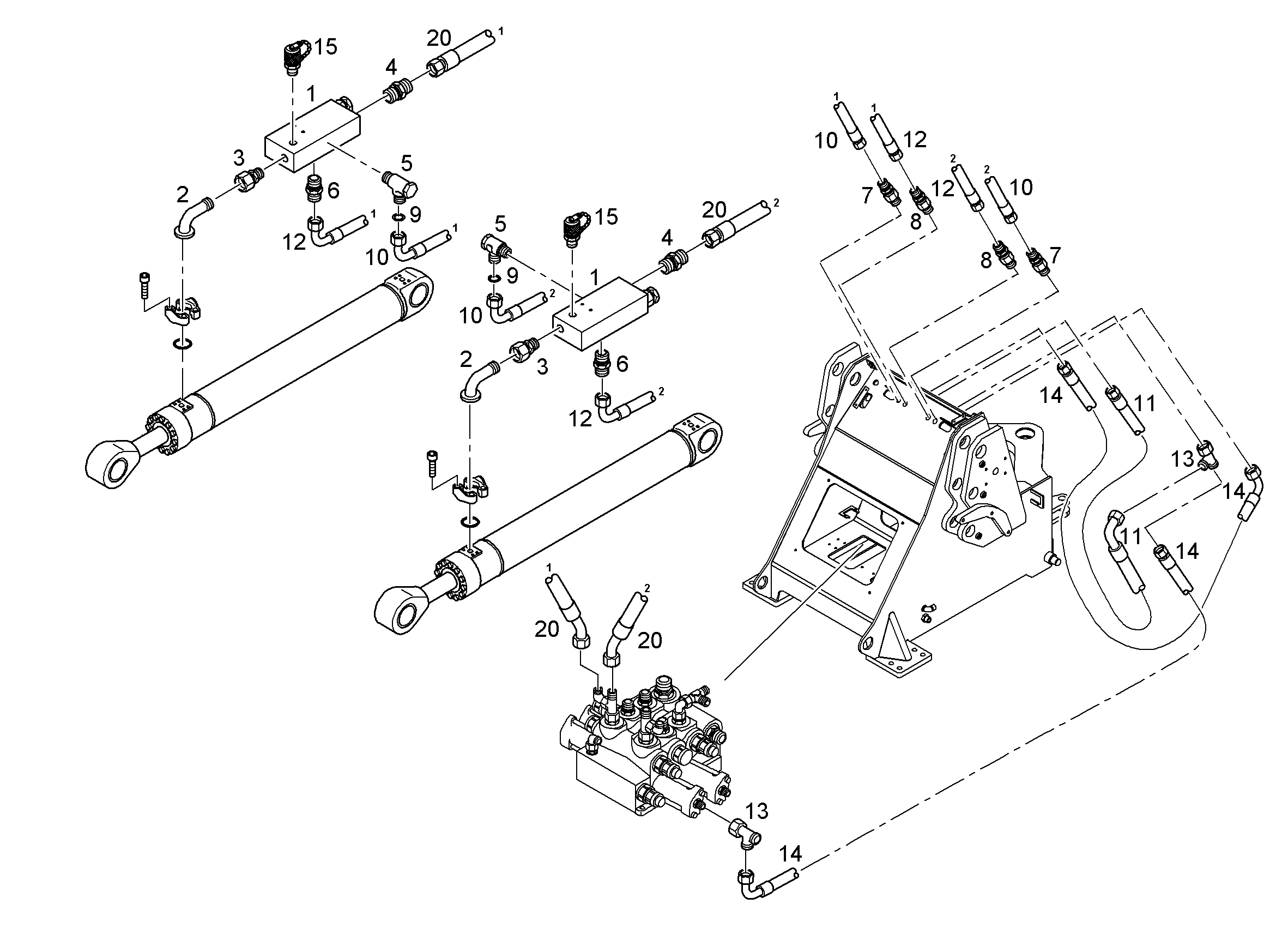 ФЛАНЦЕВОЕ СОЕДИНЕНИЕ WFS 16S 1/2 7410638 LIEBHERR
