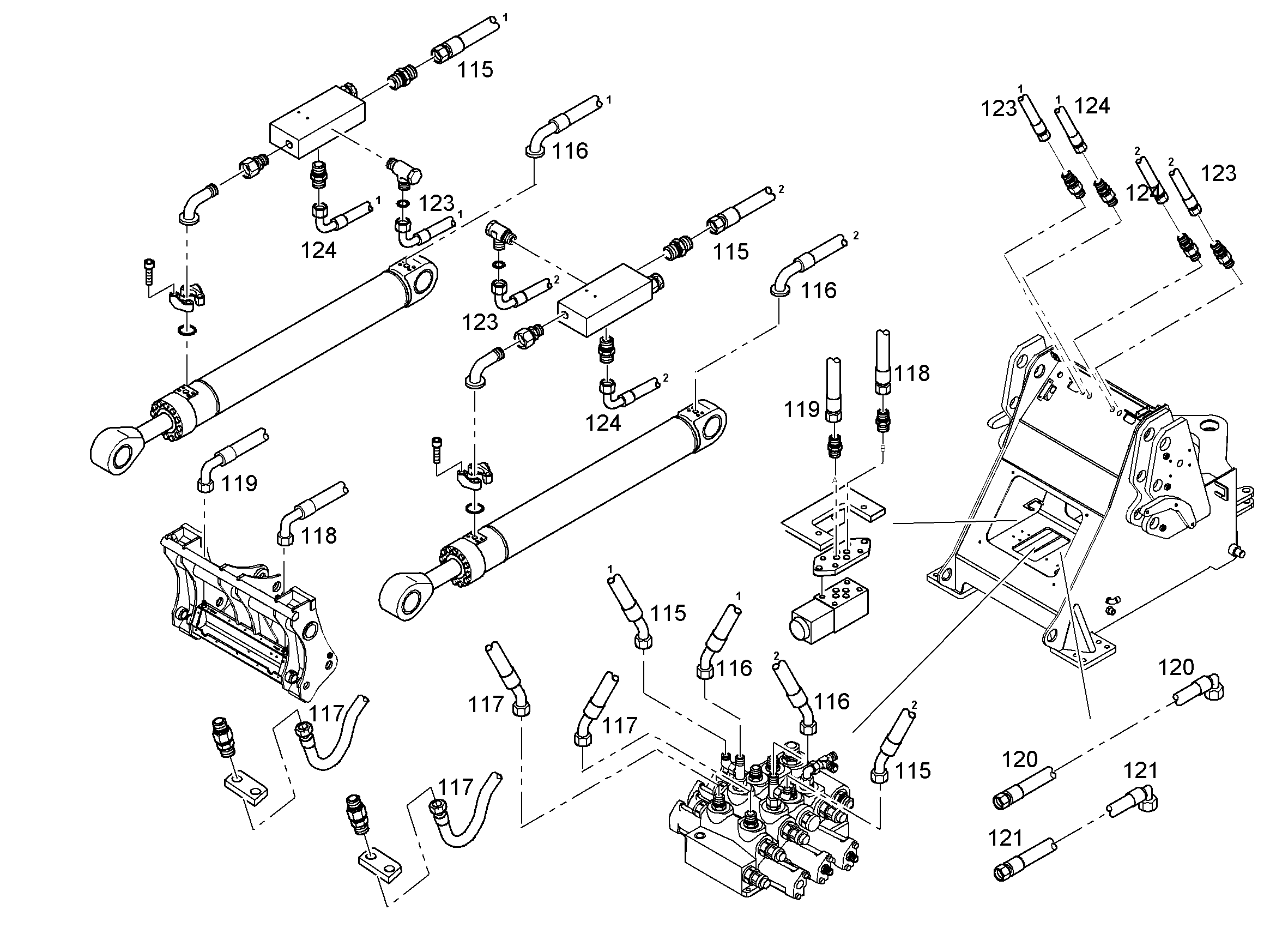 ШЛАНГ 12X2800 10029645 LIEBHERR