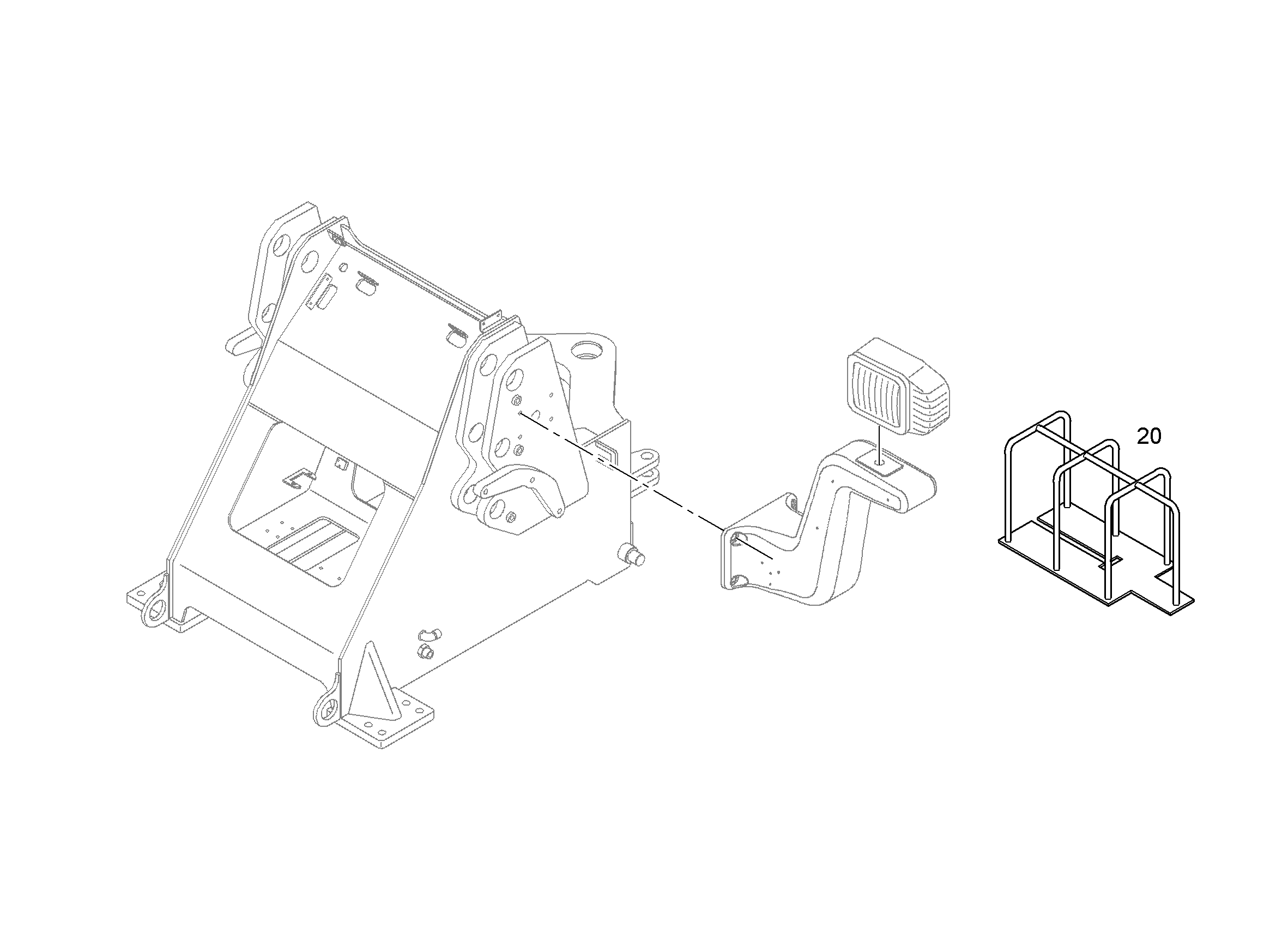 ЗАЩИТА ДЛЯ ФАР 10497597 LIEBHERR