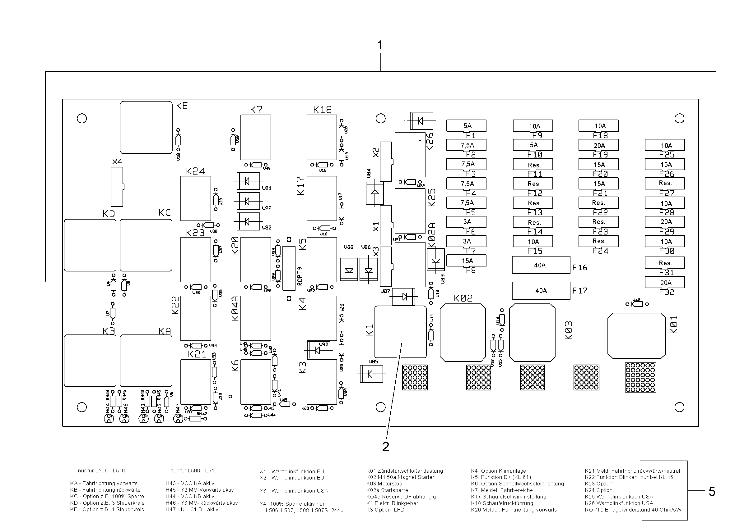 ФИКСАТОР И БЛОК РЕЛЕ 8922129 LIEBHERR