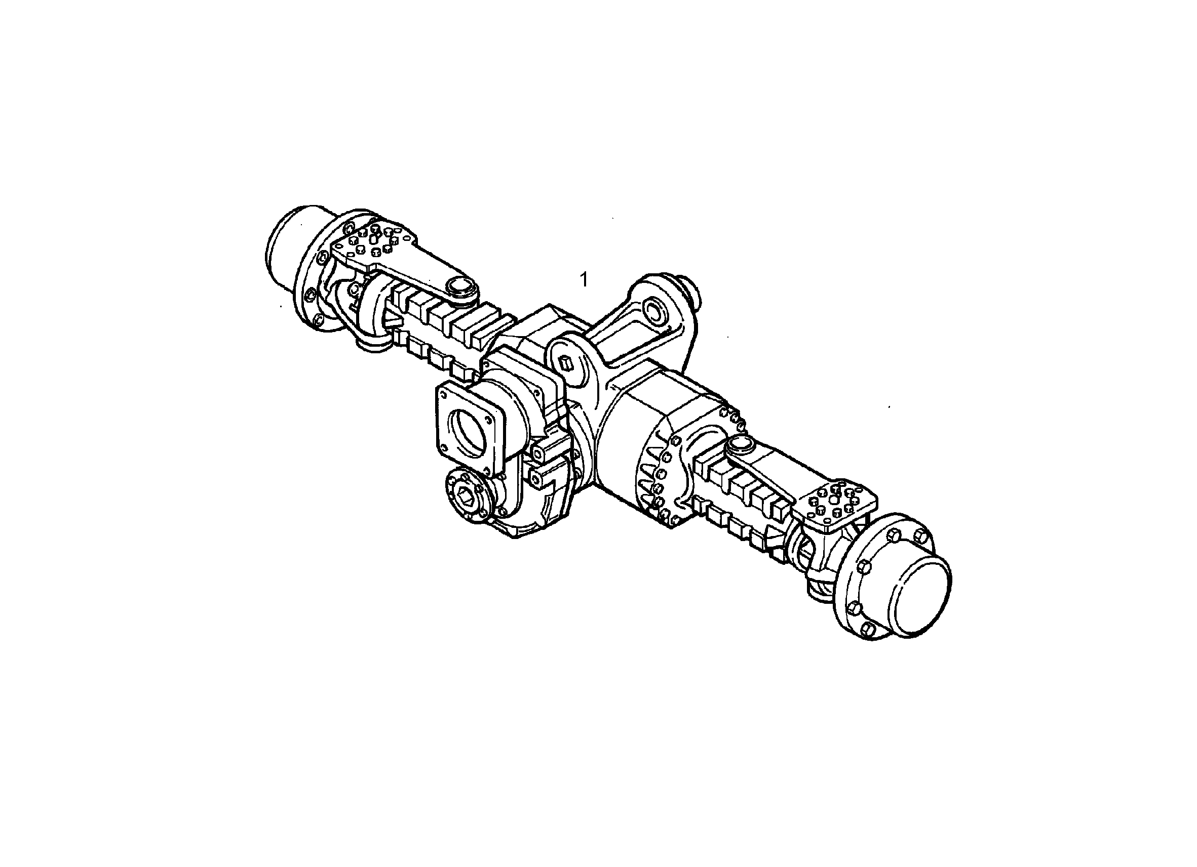 ОСЬ ПЛАНЕТАРНОГО МЕХАНИЗМА 315/211/64 10021997 LIEBHERR