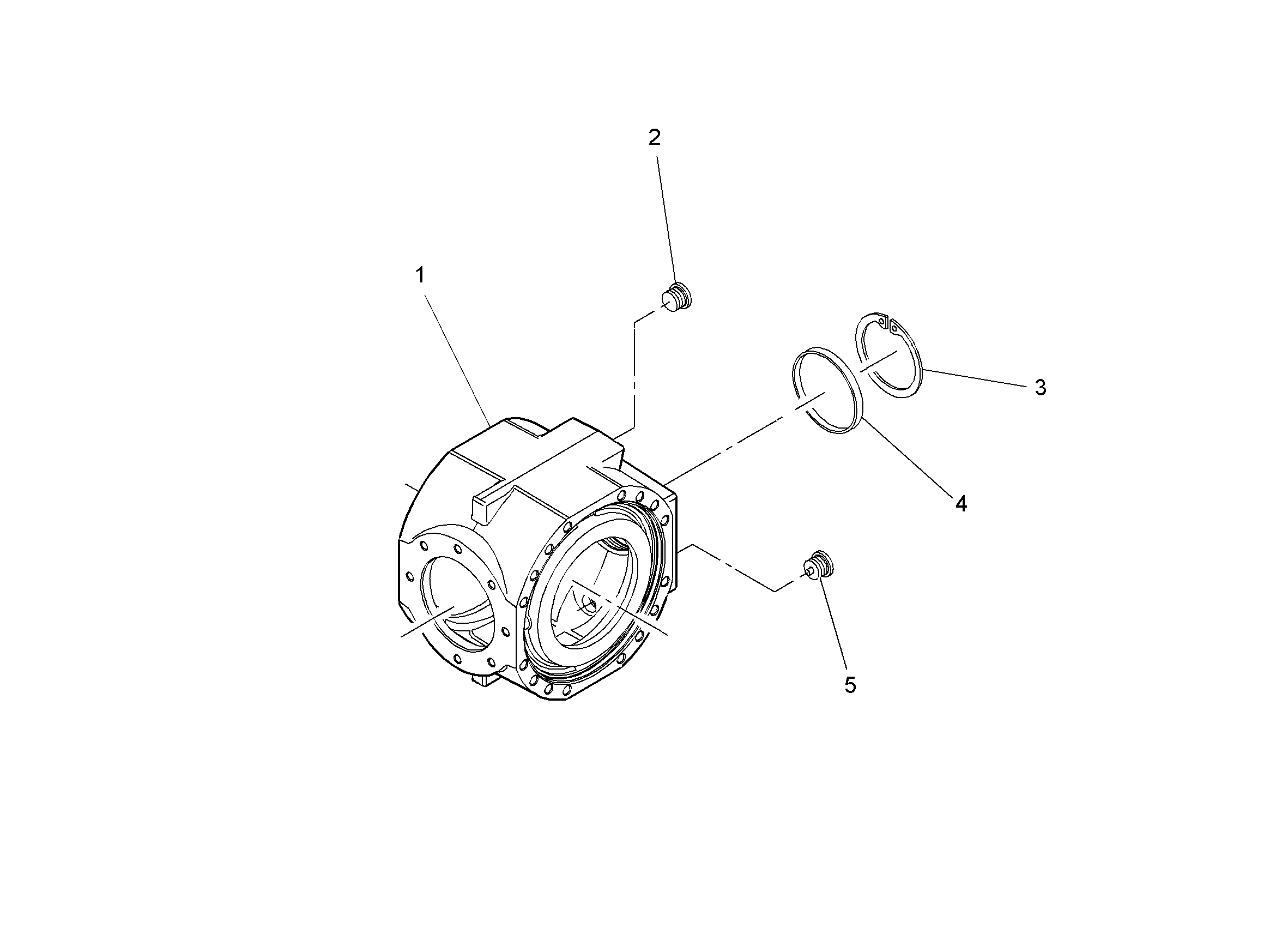 КОРПУС 10045321 LIEBHERR