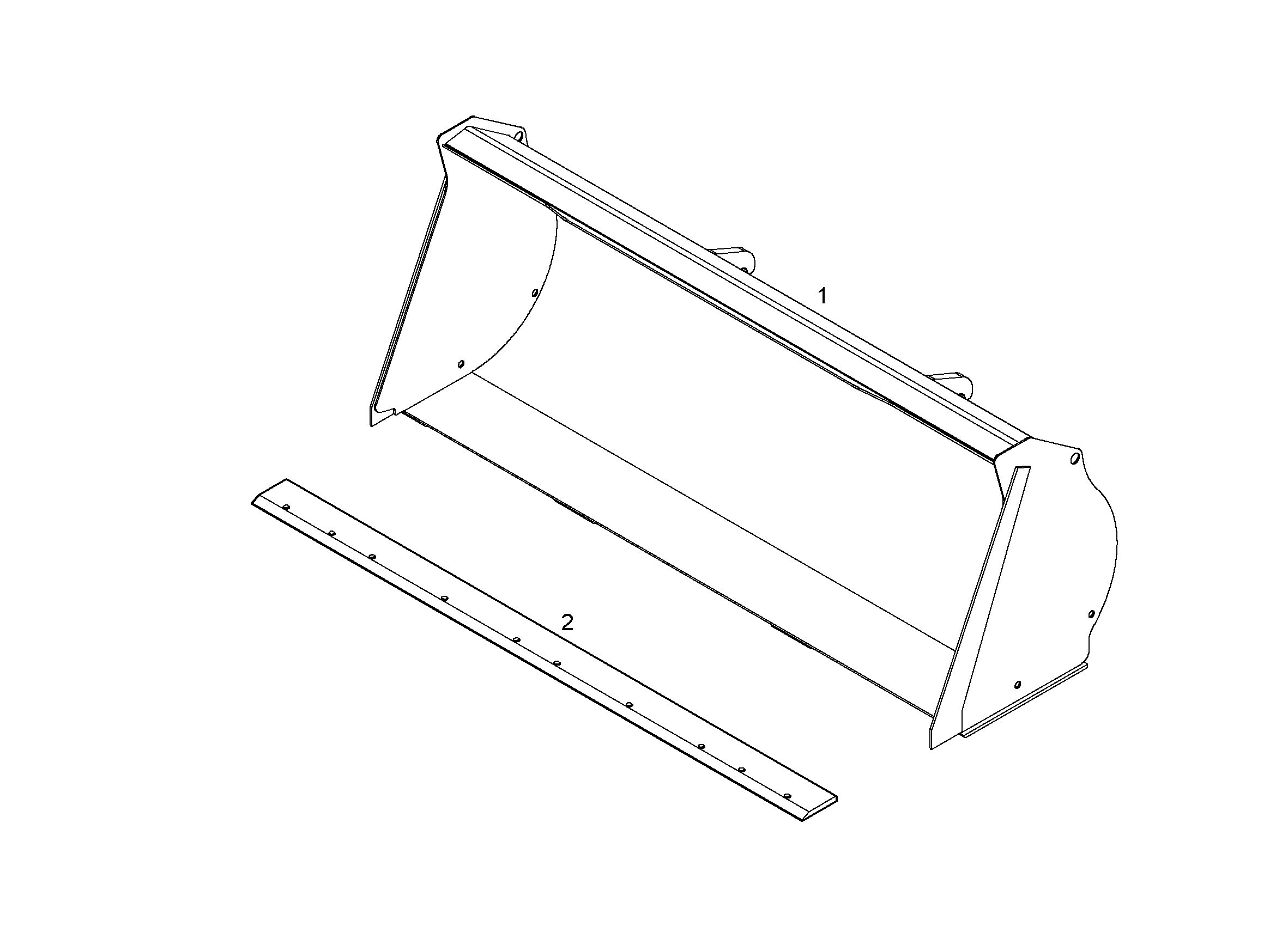 КОВШ 9068153 LIEBHERR