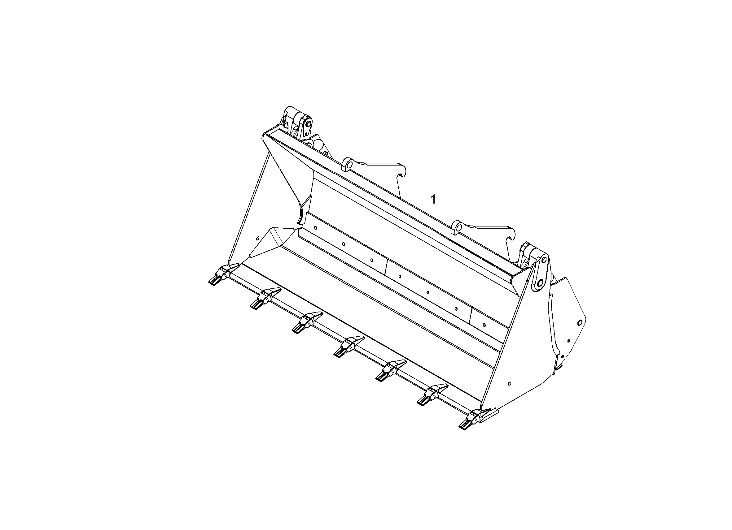 4 В 1 КОВШ 1900mm 0,70m³ 10100607 LIEBHERR