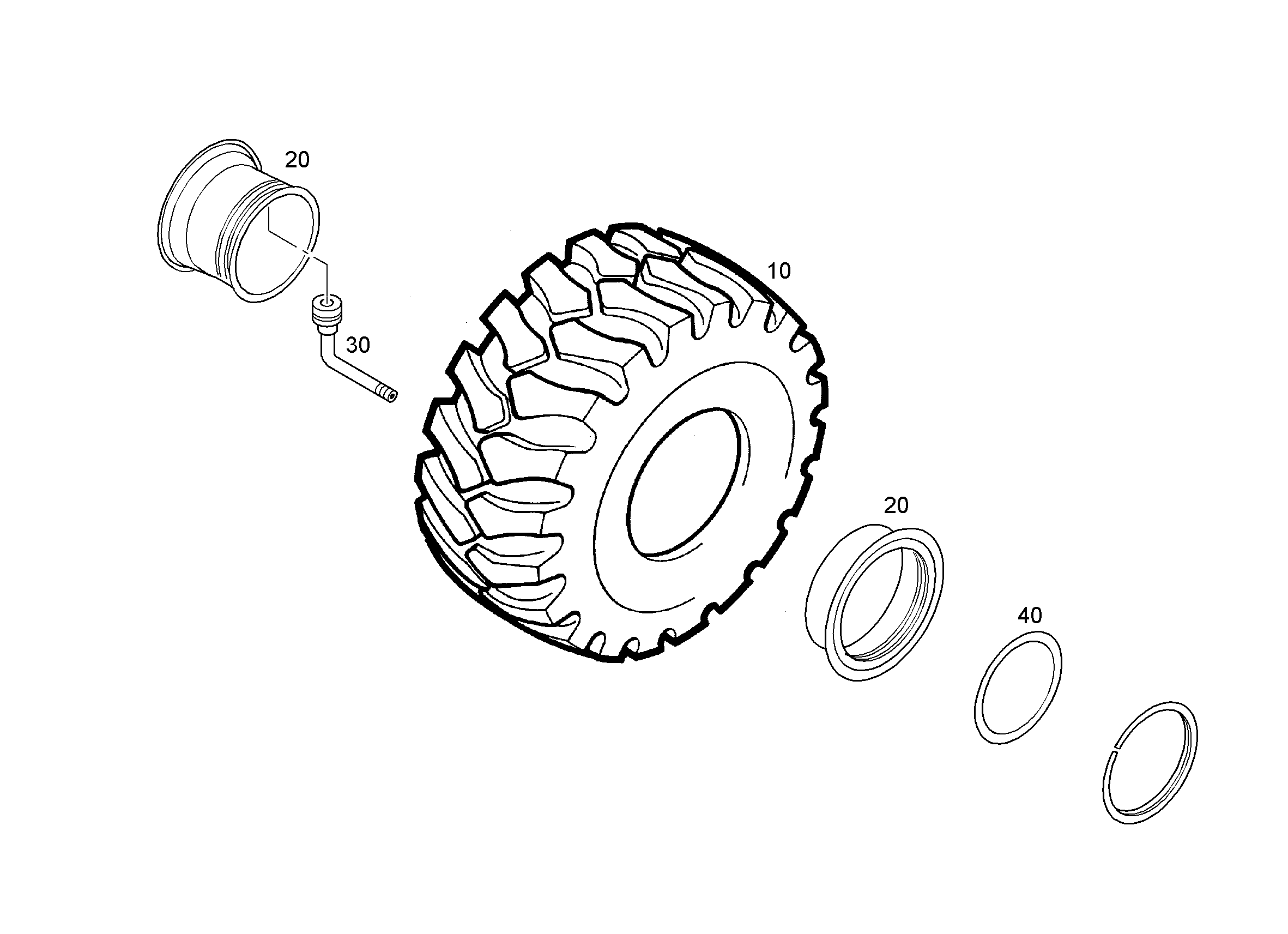ШИНА BRIDGESTONE 23,5/80 R 25 10036268 LIEBHERR