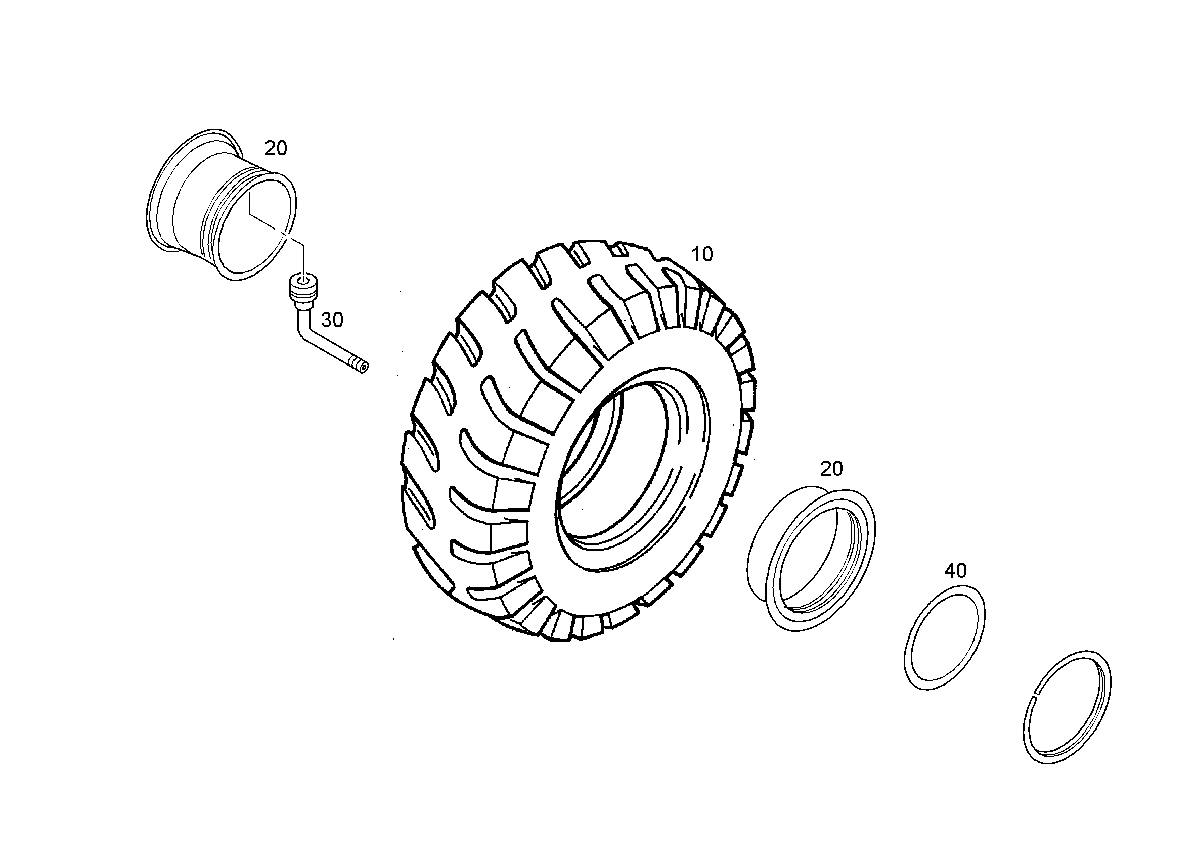 ШИНА BRIDGESTONE 20,5/80 R 25 10026710 LIEBHERR