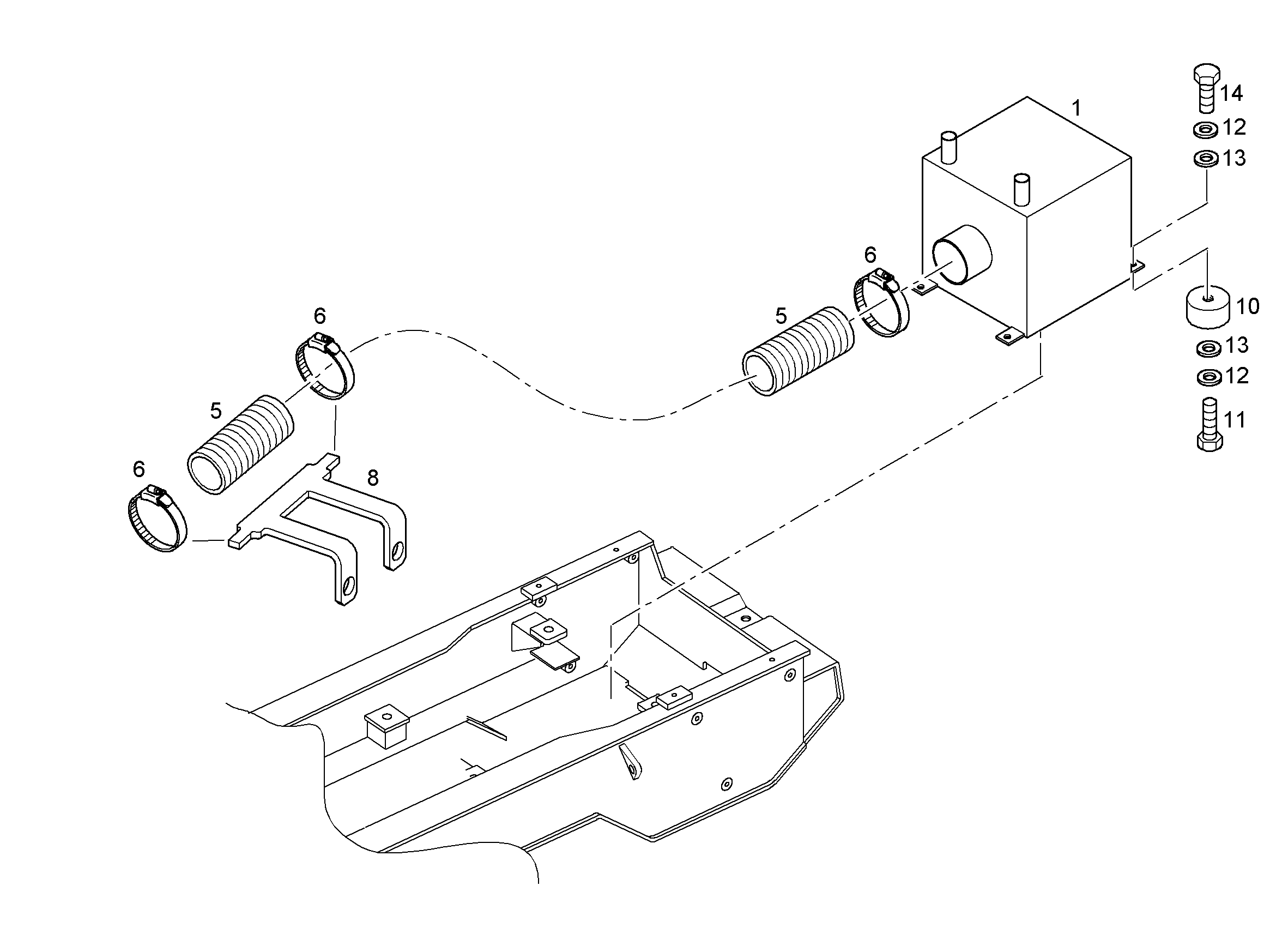 КРЕПЕЖ 9069715 LIEBHERR