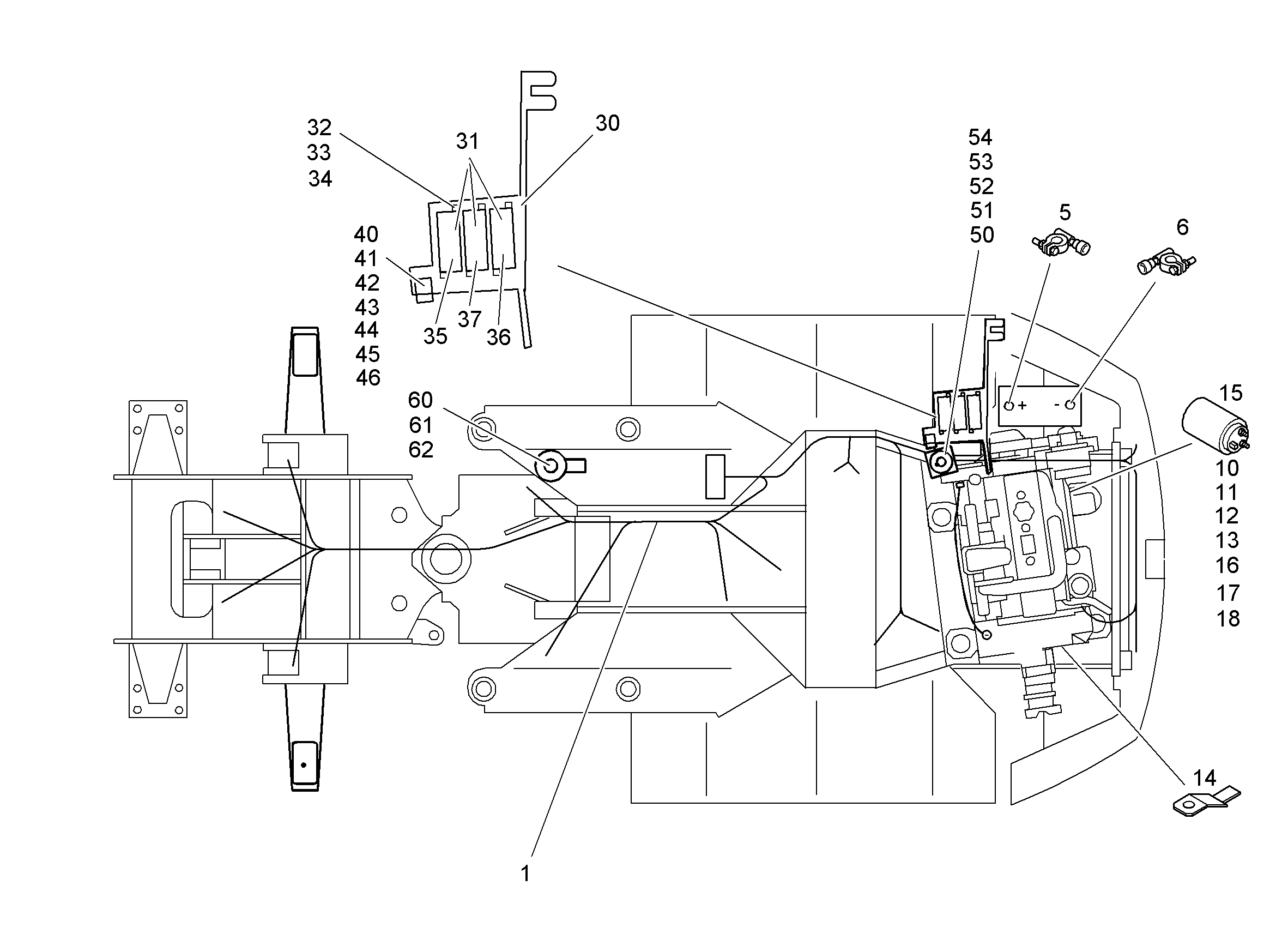 ДЕРЖАТЕЛЬ ПРЕДОХРАНИТЕЛЯ 8920145 LIEBHERR