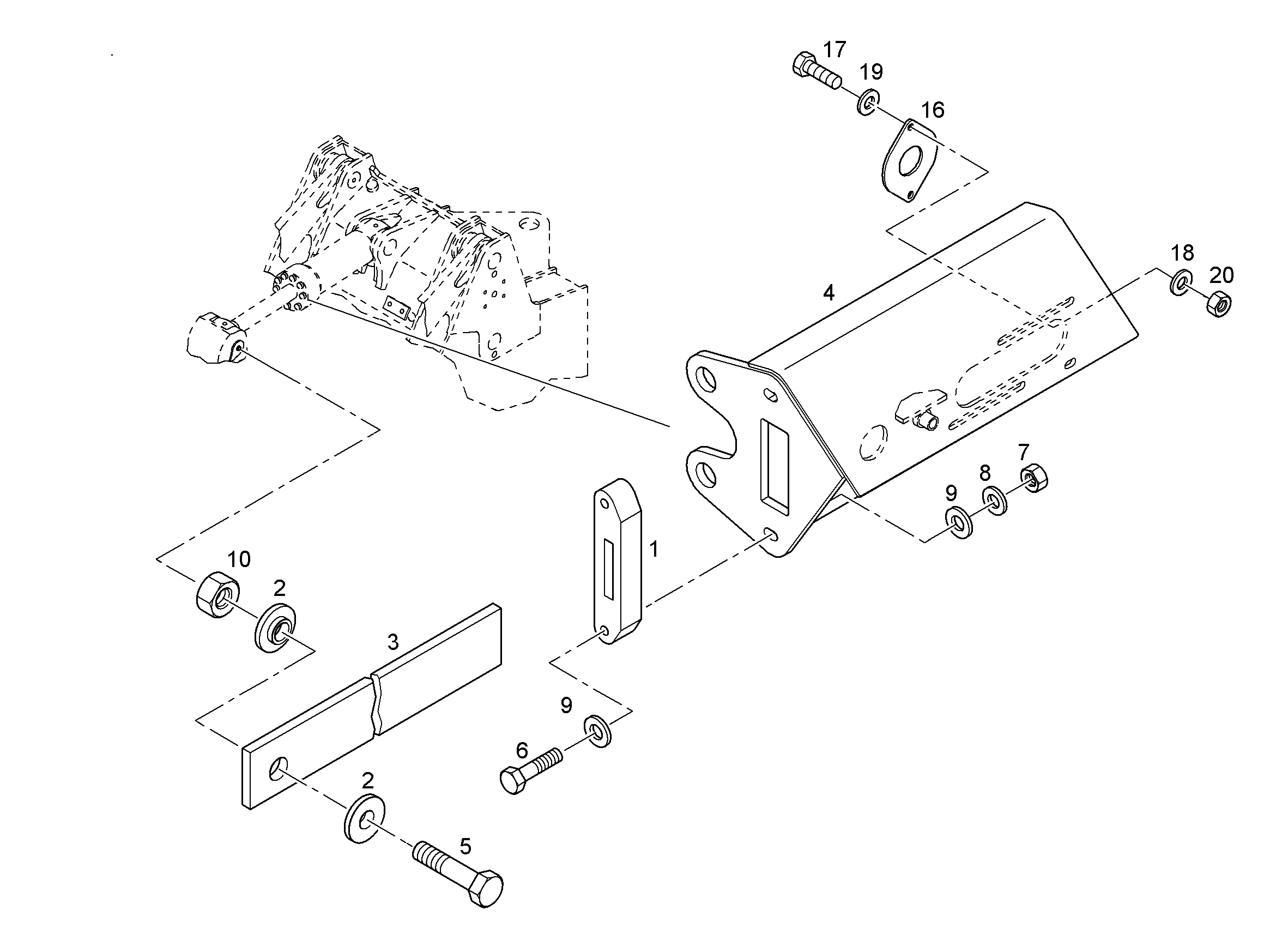 КРЕПЕЖ 8921066 LIEBHERR