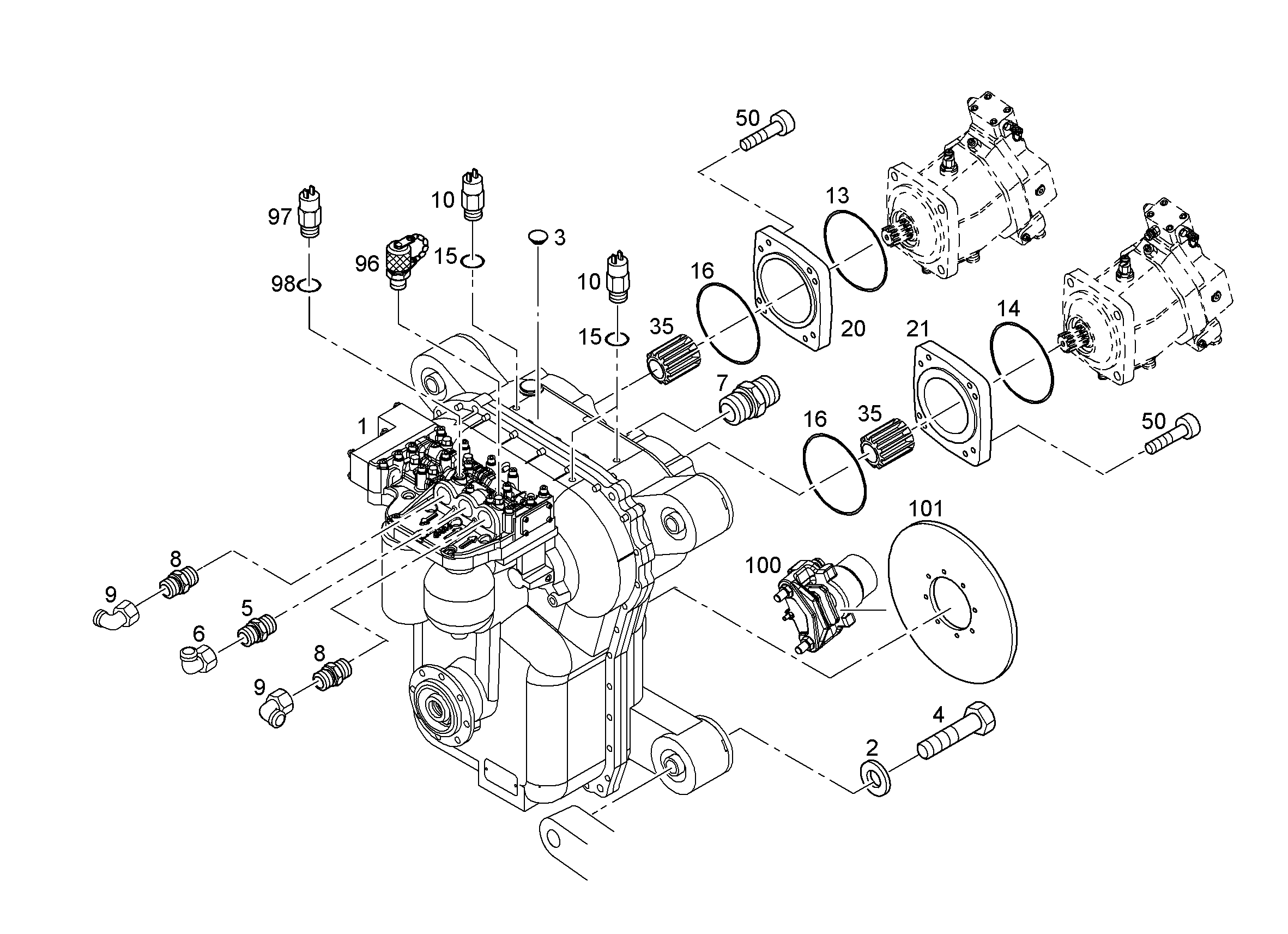 ЗАГЛУШКА GPN 300 F 14,6/20 NATUR 7003648 LIEBHERR