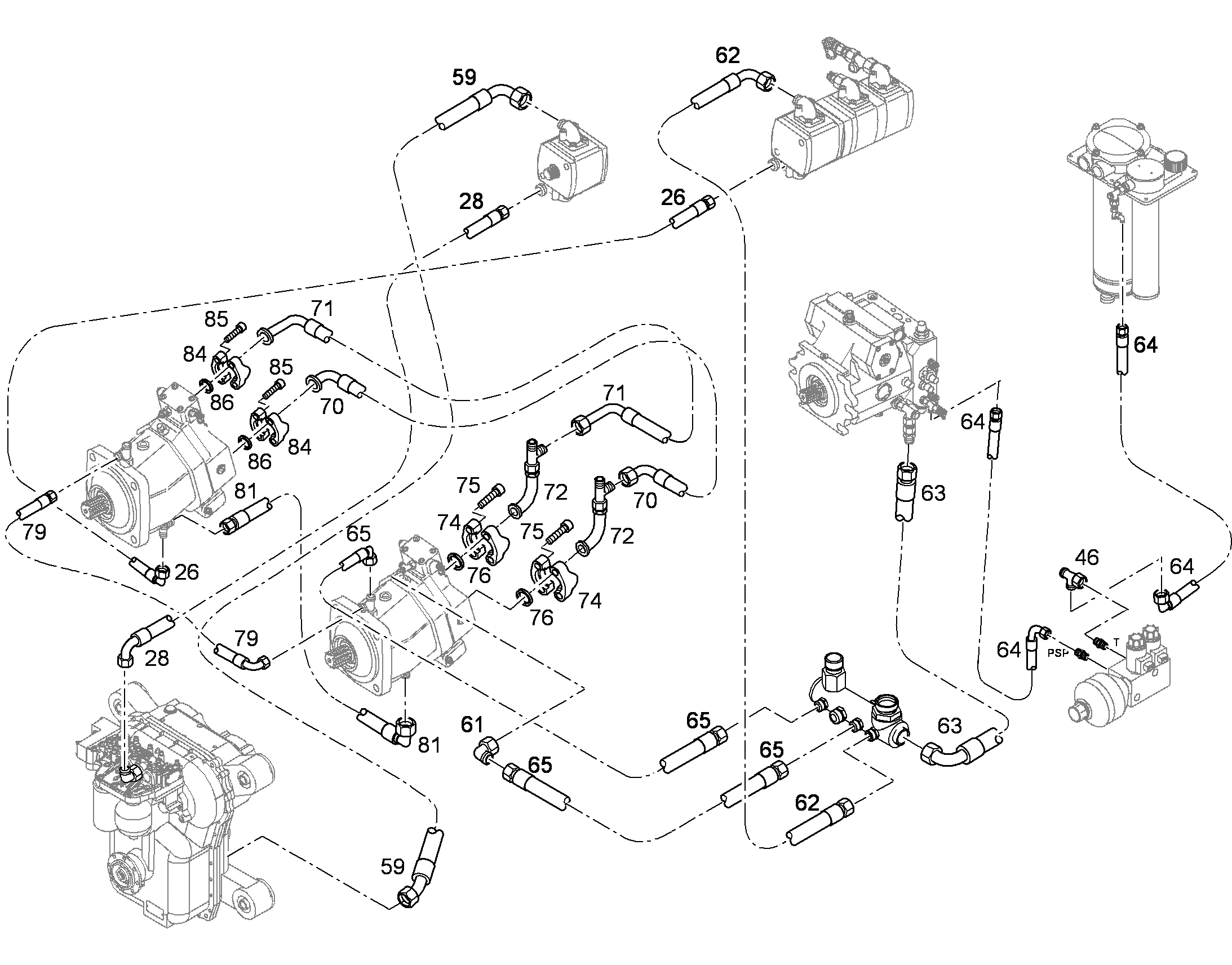 ШЛАНГ 12X500 5618677 LIEBHERR