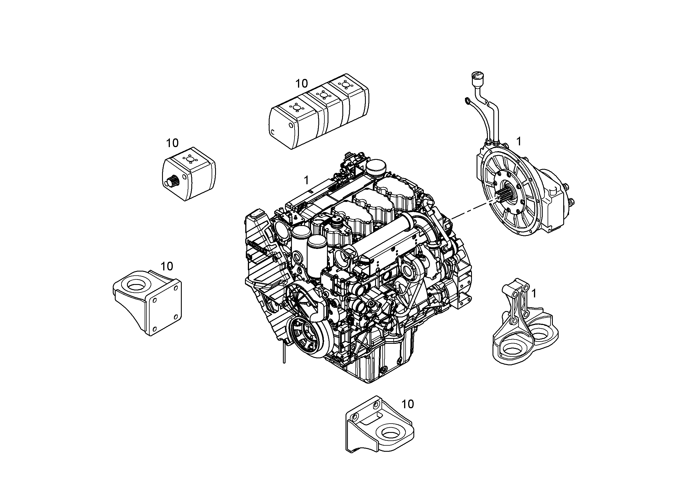 СИСТЕМА ПРИВОДА AG 934 G 050 10117831 LIEBHERR