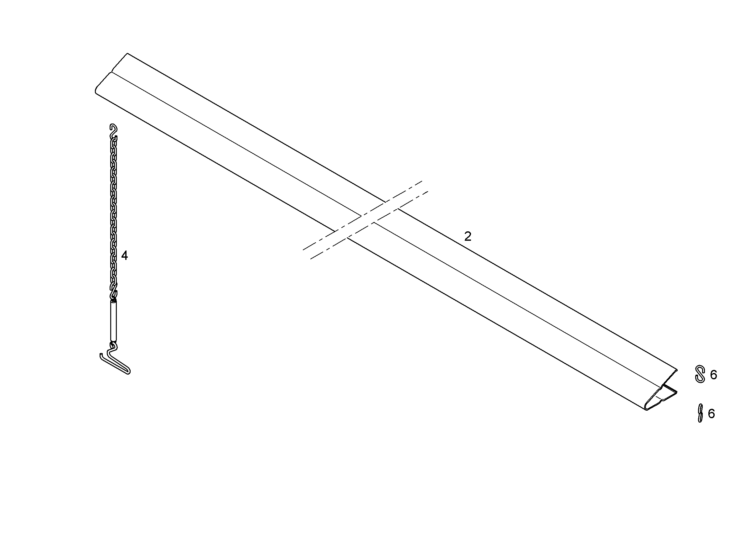 S-КРЮКИ 7010255 LIEBHERR