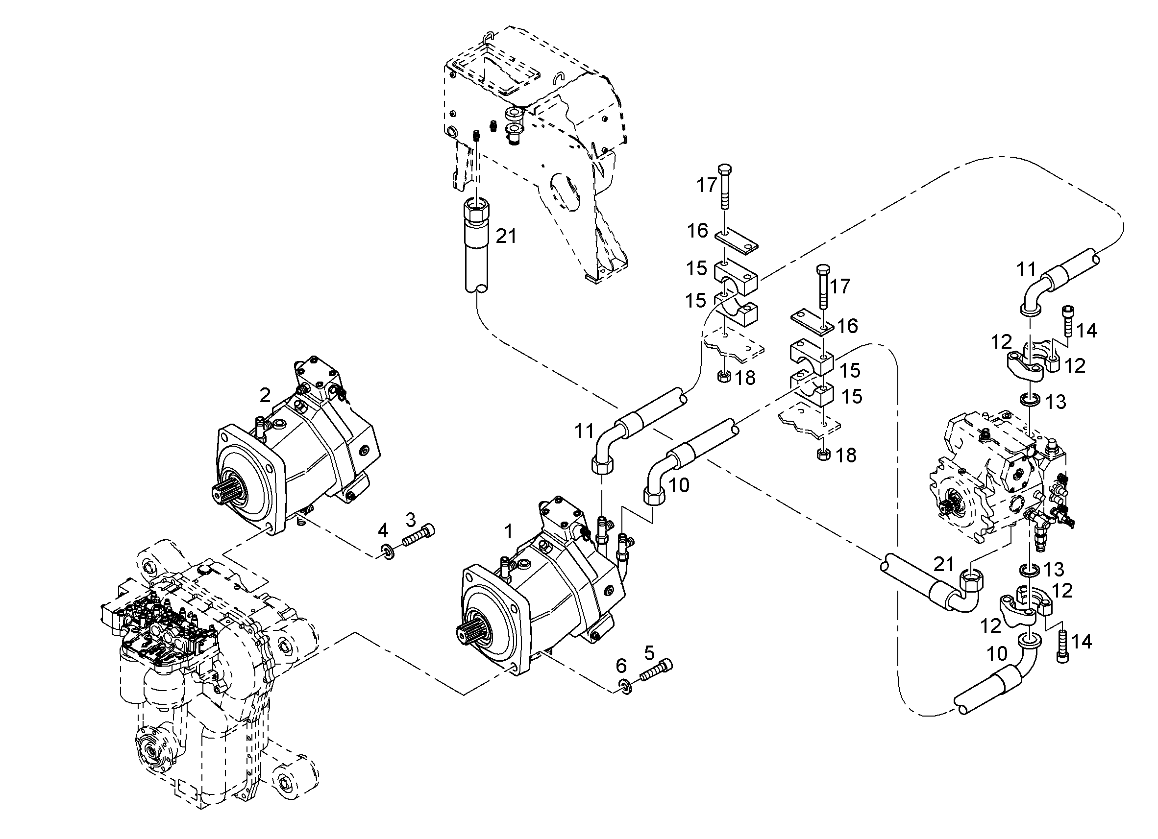 КЛЕММА ПОЛОВИННАЯ DIN 3015-2 S 3 G 40 PP SW 7621420 LIEBHERR