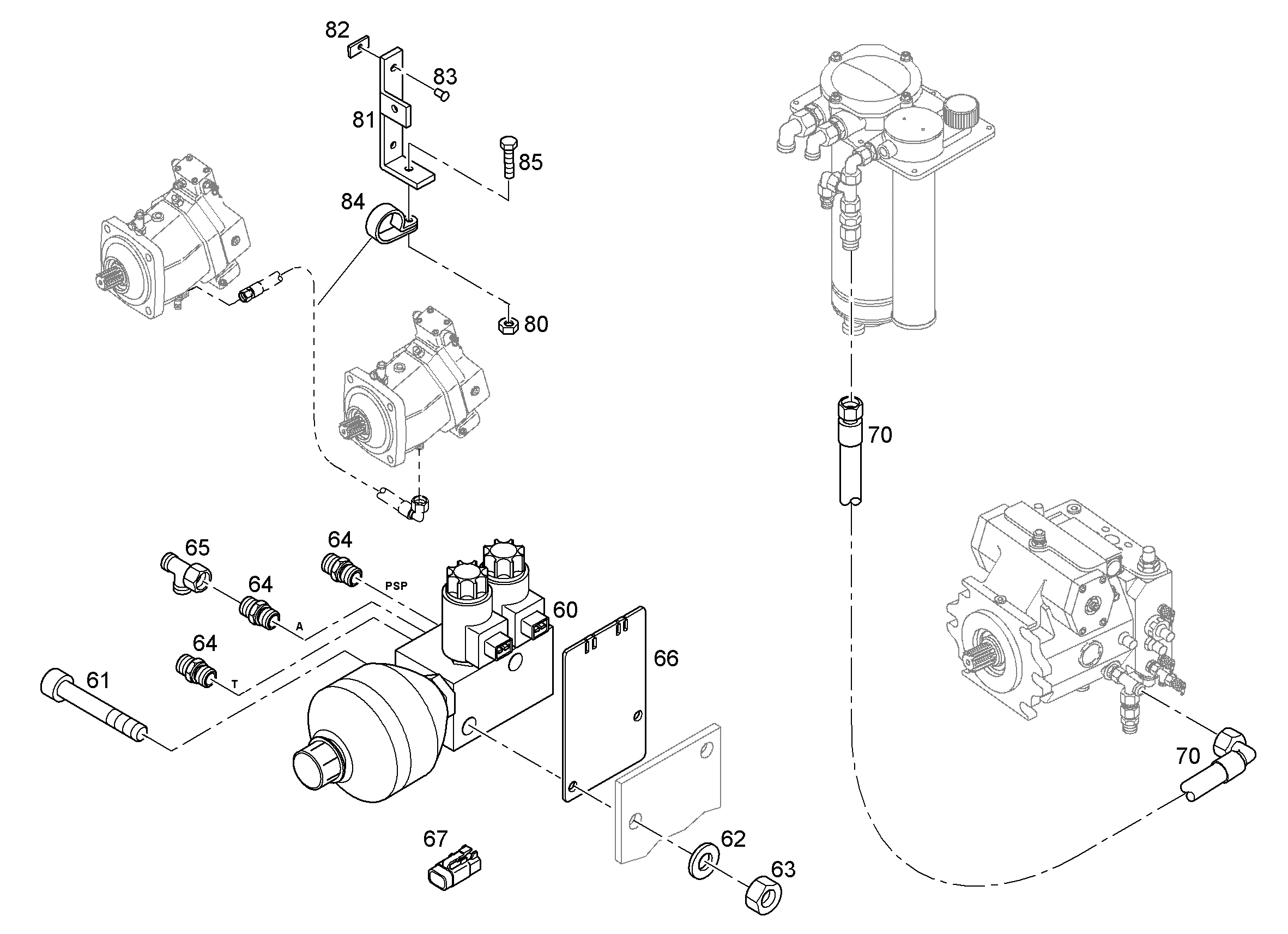 ШЛАНГ 25X1400 10000843 LIEBHERR