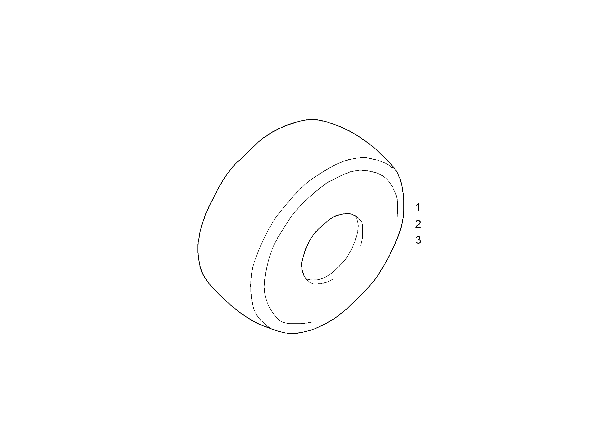 ЛЕВ. КОЛЕСО MICHELIN 23,5/80 R 25 9065185 LIEBHERR