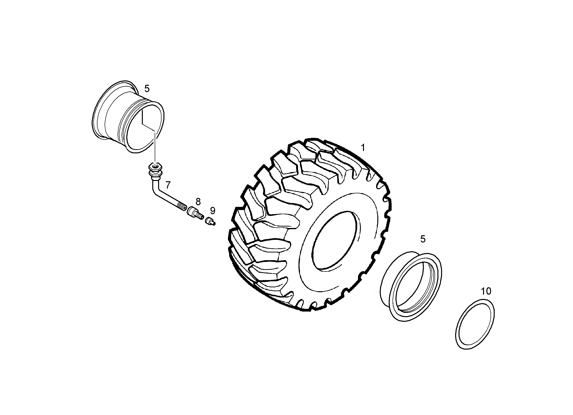 ШИНА MICHELIN 23,5/80 R 25 5716005 LIEBHERR