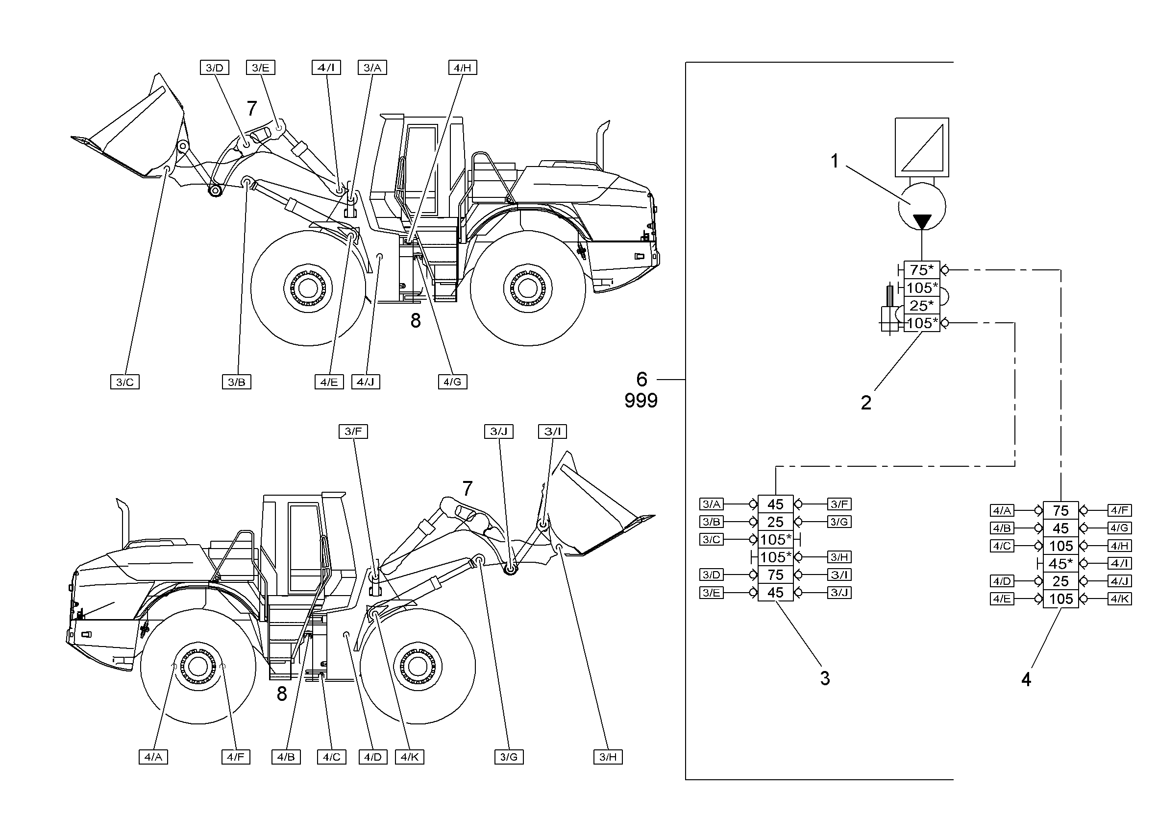 СМАЗОЧНЫЕ ЛИНИИ ПОДЪEМНИК 93017801 LIEBHERR