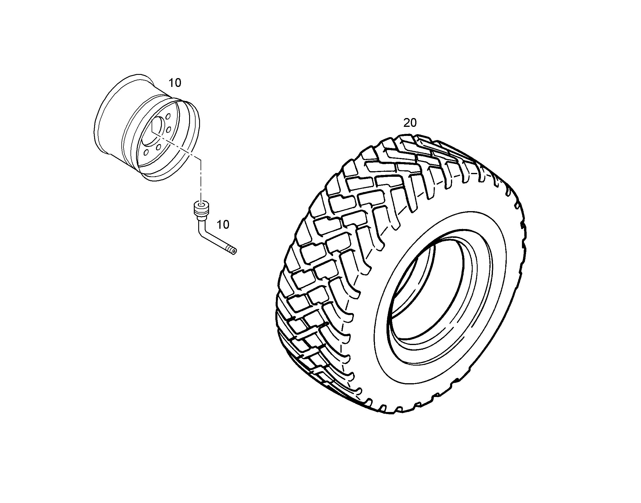 ШИНА MICHELIN 750/65 R 25 10036636 LIEBHERR