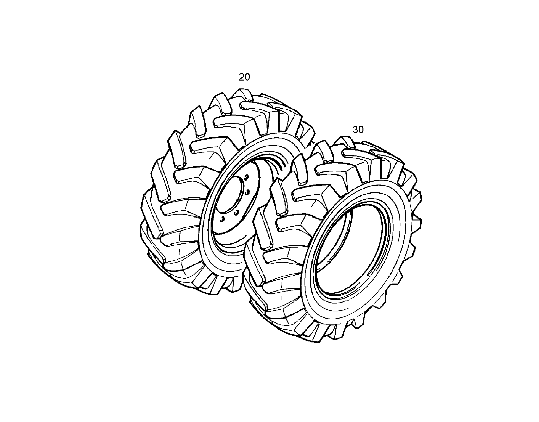 ПРАВ. КОЛЕСО TRELLEBORG 650/75 R 32 93018368 LIEBHERR