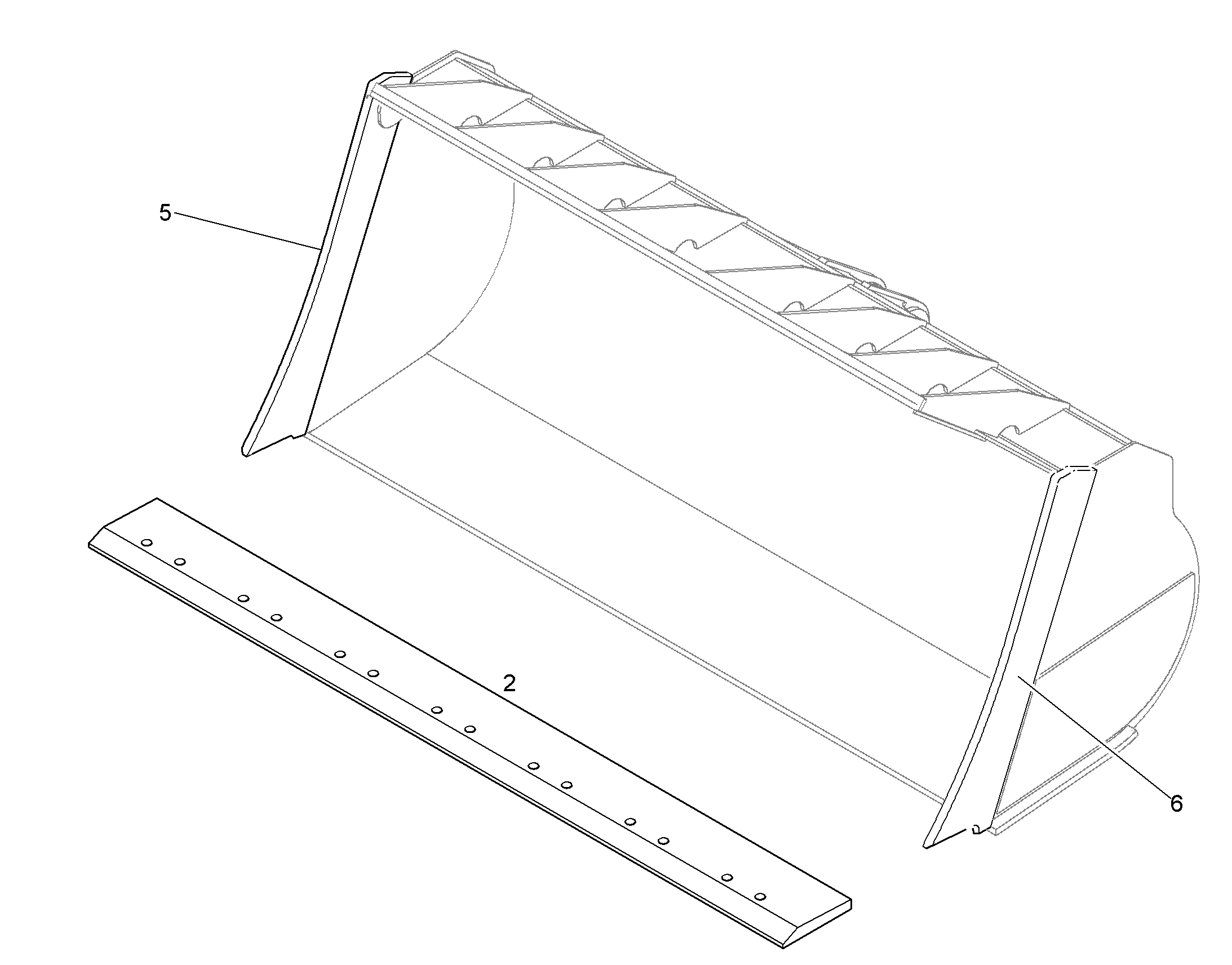 РЕЗЕЦ ГРУНТА 93018148 LIEBHERR