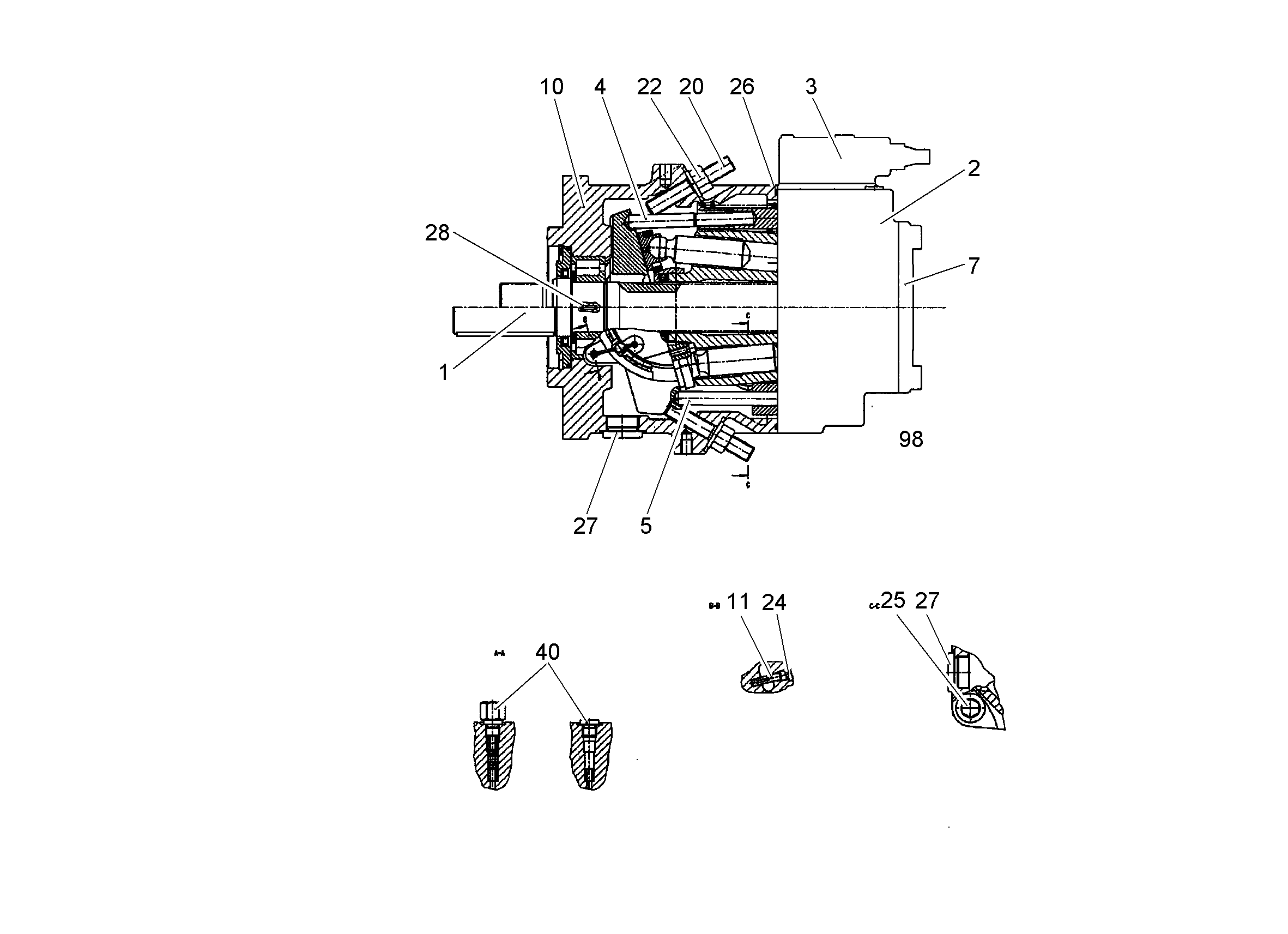 ЗАГЛУШКА РЕЗЬБОВАЯ M14X1,5 10100429 LIEBHERR