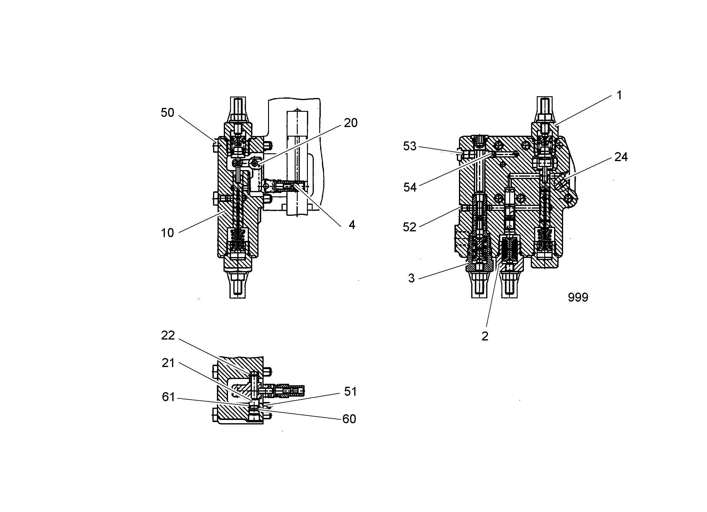 ЗАГЛУШКА ОТРЫВНАЯ ДВУХСЕКЦ. 10424778 LIEBHERR