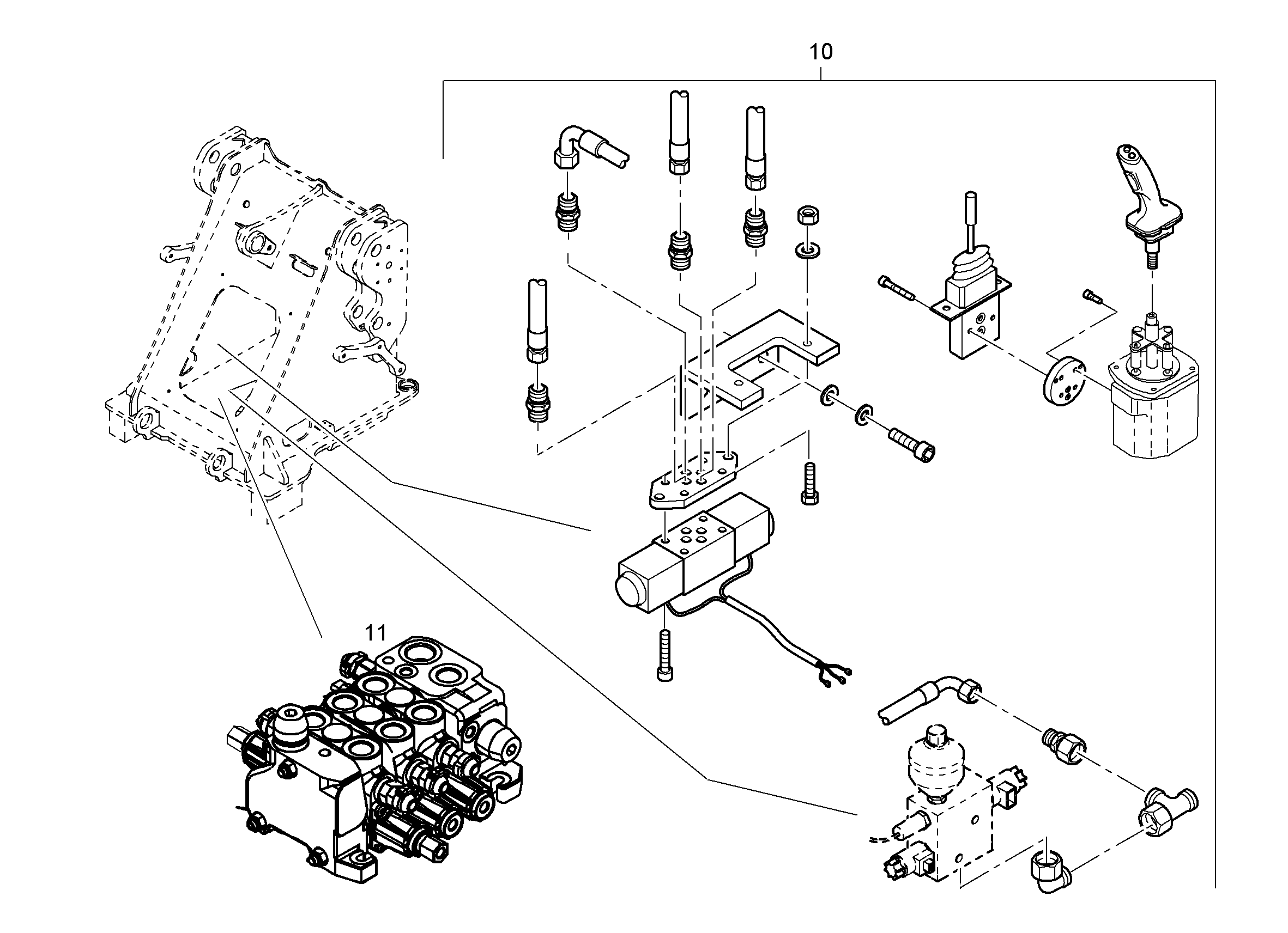 НАВЕСН.МОД.ПЕРЕДН.1-КОМПОНЕНТ. 8924058 LIEBHERR