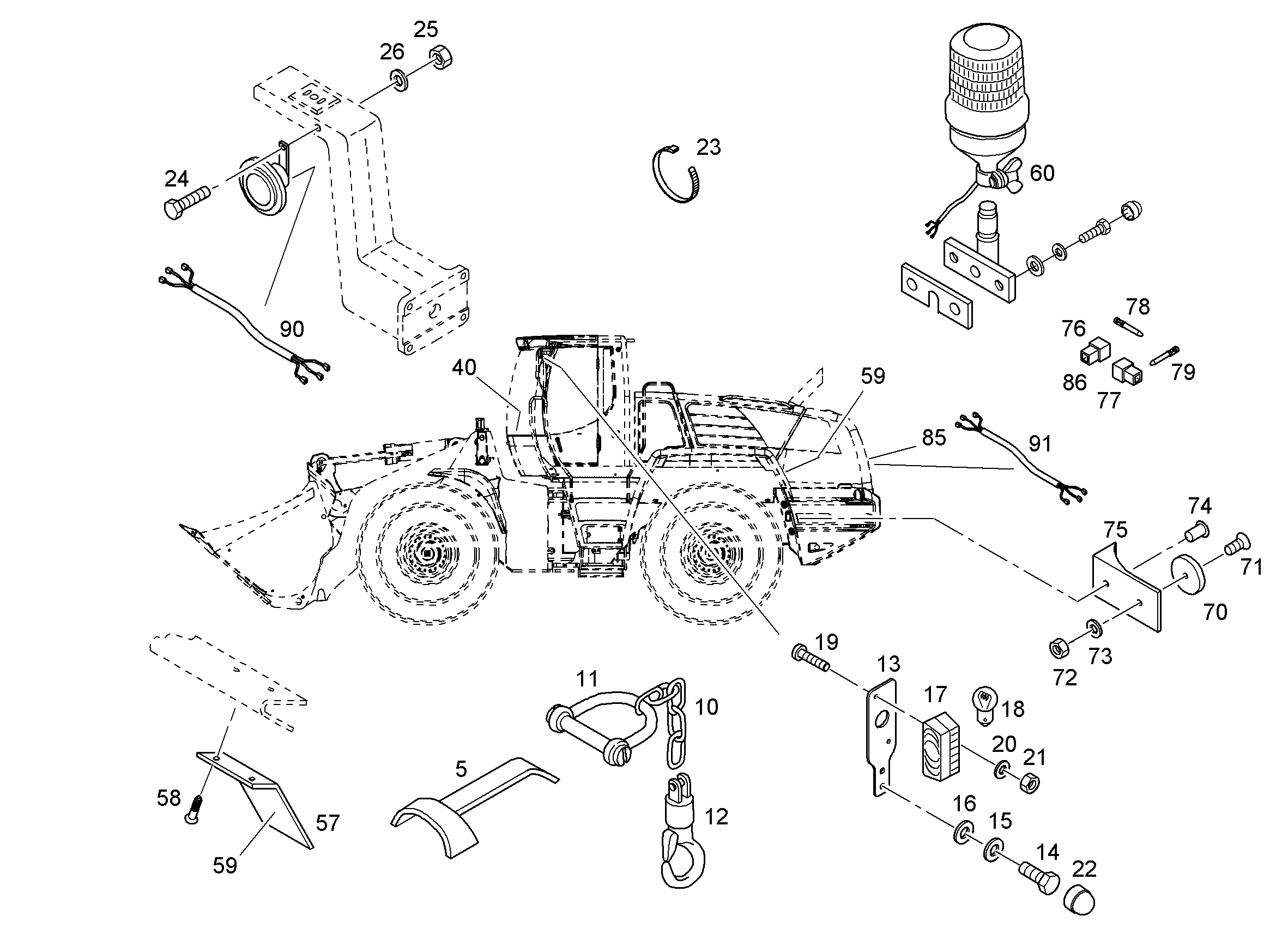 ЗАКЛЕПКА ДЕКОРАТИВНАЯ 7024557 LIEBHERR