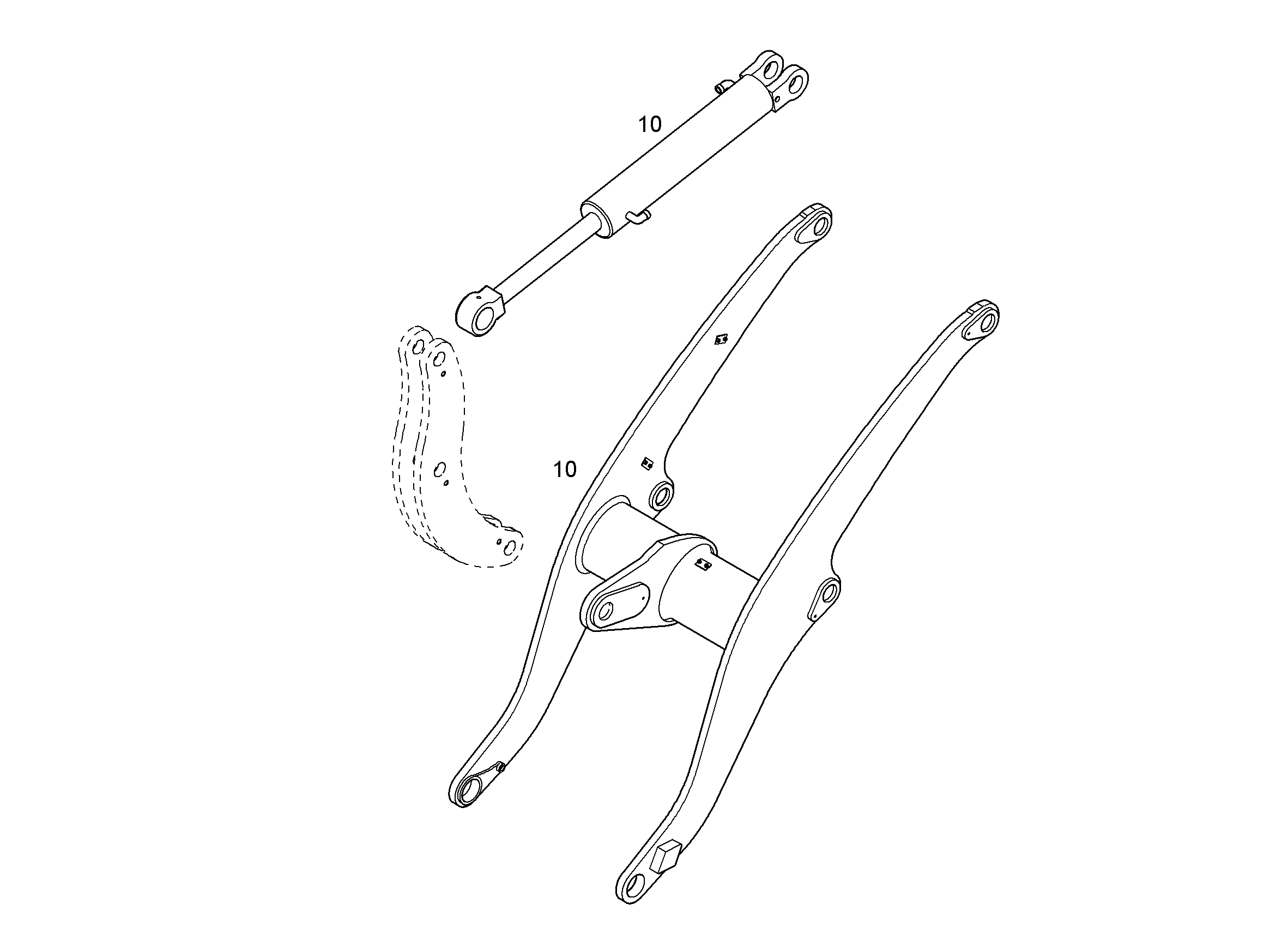 ПОДЪЕМНИК 2150MM 8924091 LIEBHERR