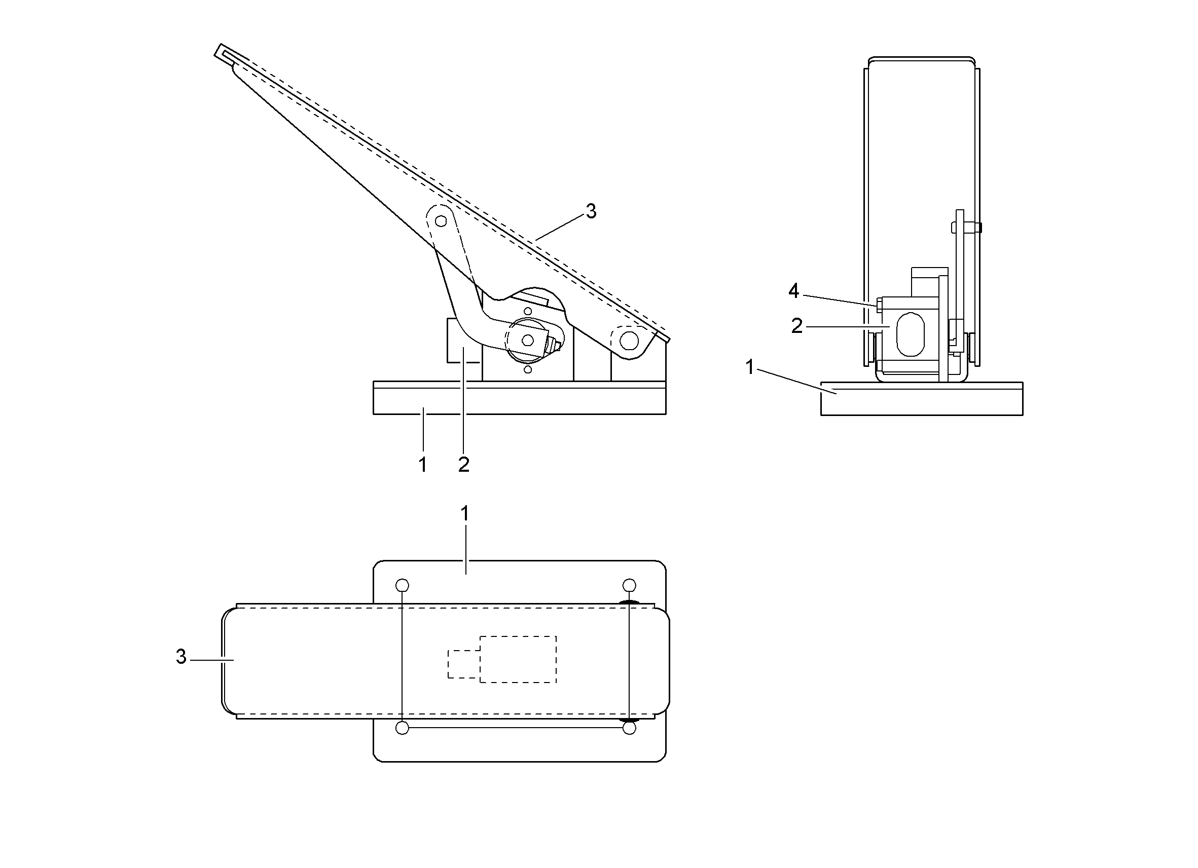ПЕДАЛЬ 10342865 LIEBHERR