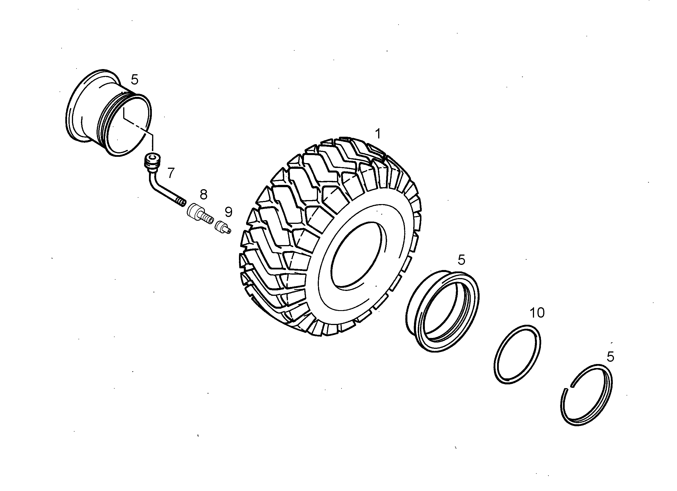 ШИНА GOODYEAR 20,5/80 R 25 10037461 LIEBHERR