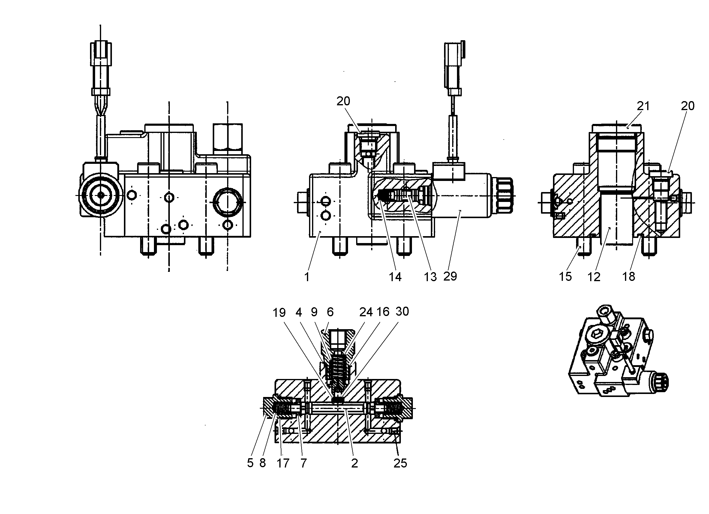 ЗАГЛУШКА РЕЗЬБОВАЯ M33X2 7373229 LIEBHERR